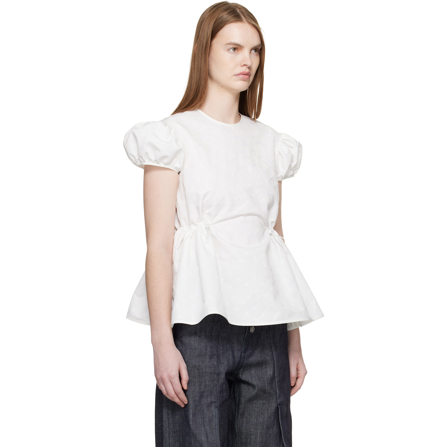  Cecilie Bahnsen Off-white Cbchiara Blouse 