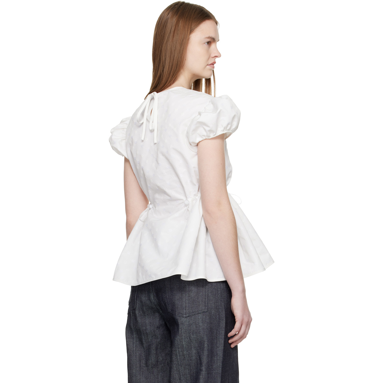  Cecilie Bahnsen Off-white Cbchiara Blouse 