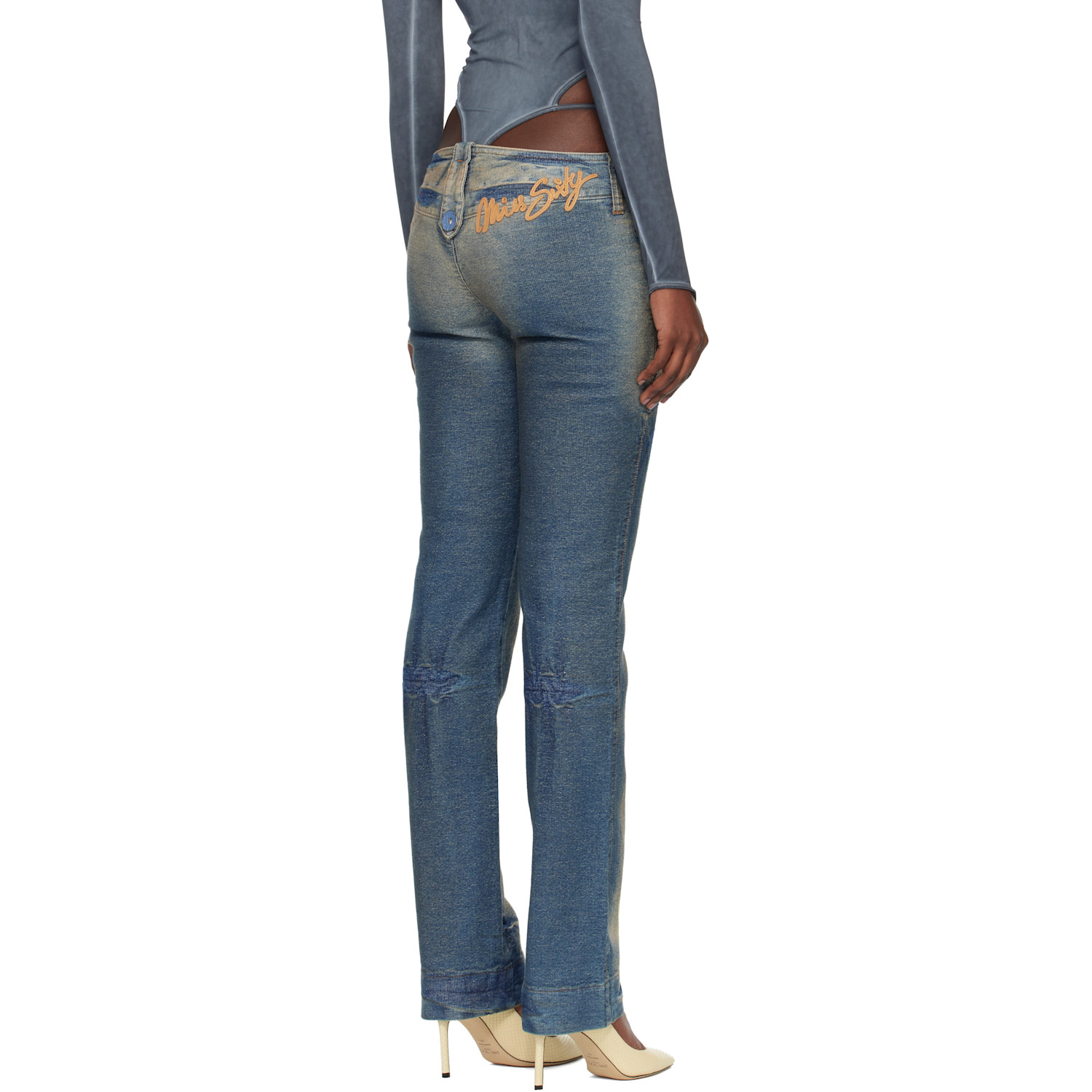  Miss Sixty Blue Knwls Edition Tie Dye Jeans 