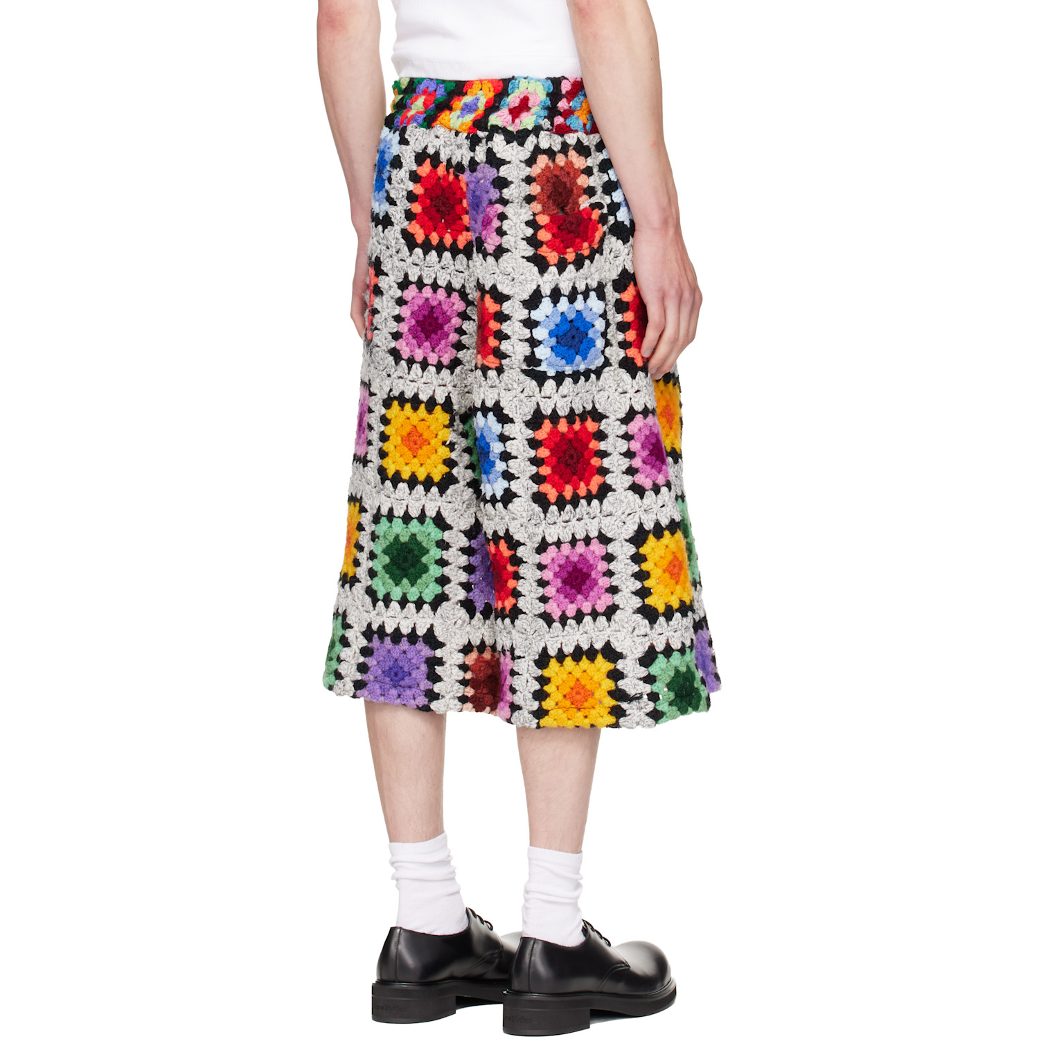  Coût De La Liberté Multicolor Angel Crochet Basketball Shorts 