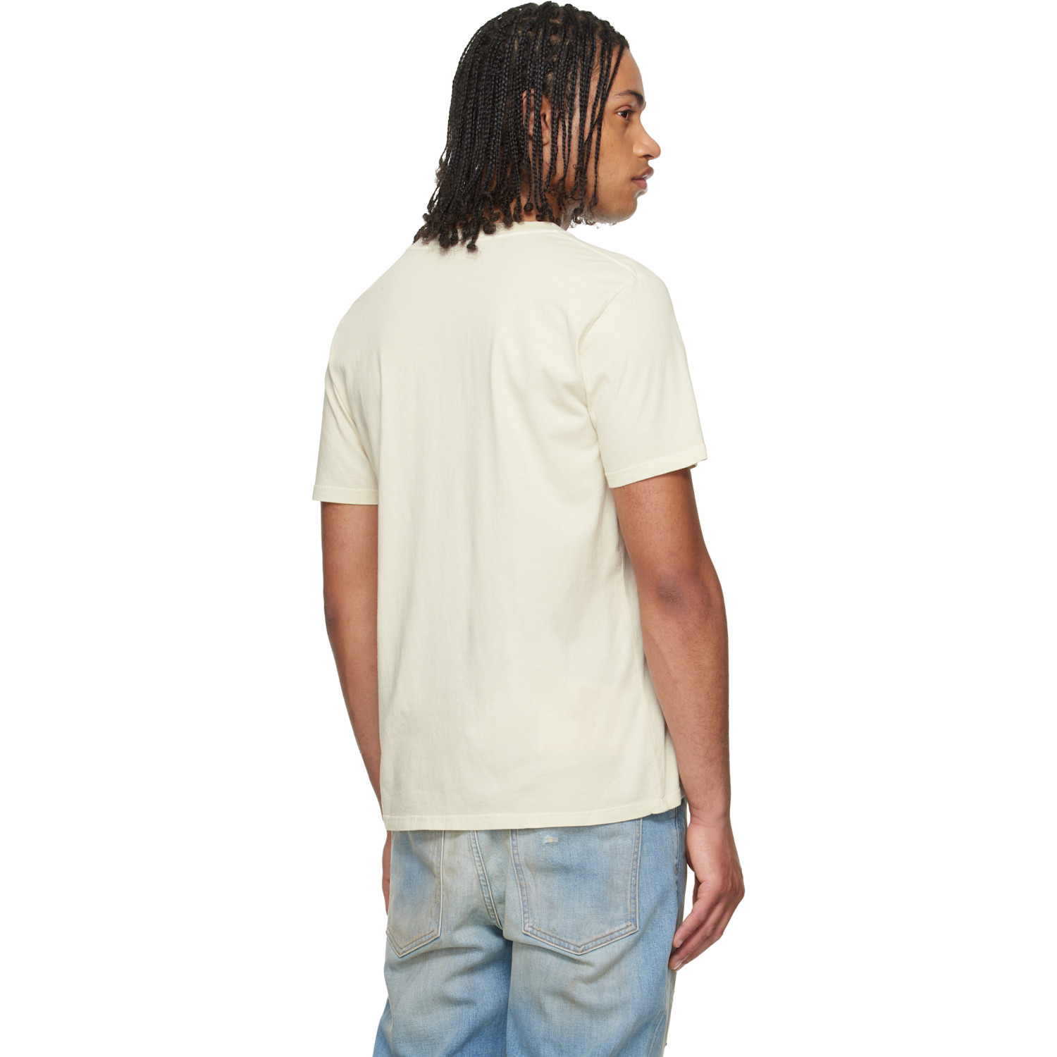  Coût De La Liberté Off-white Sammy 'cdll 76' Embellished S/s T-shirt 