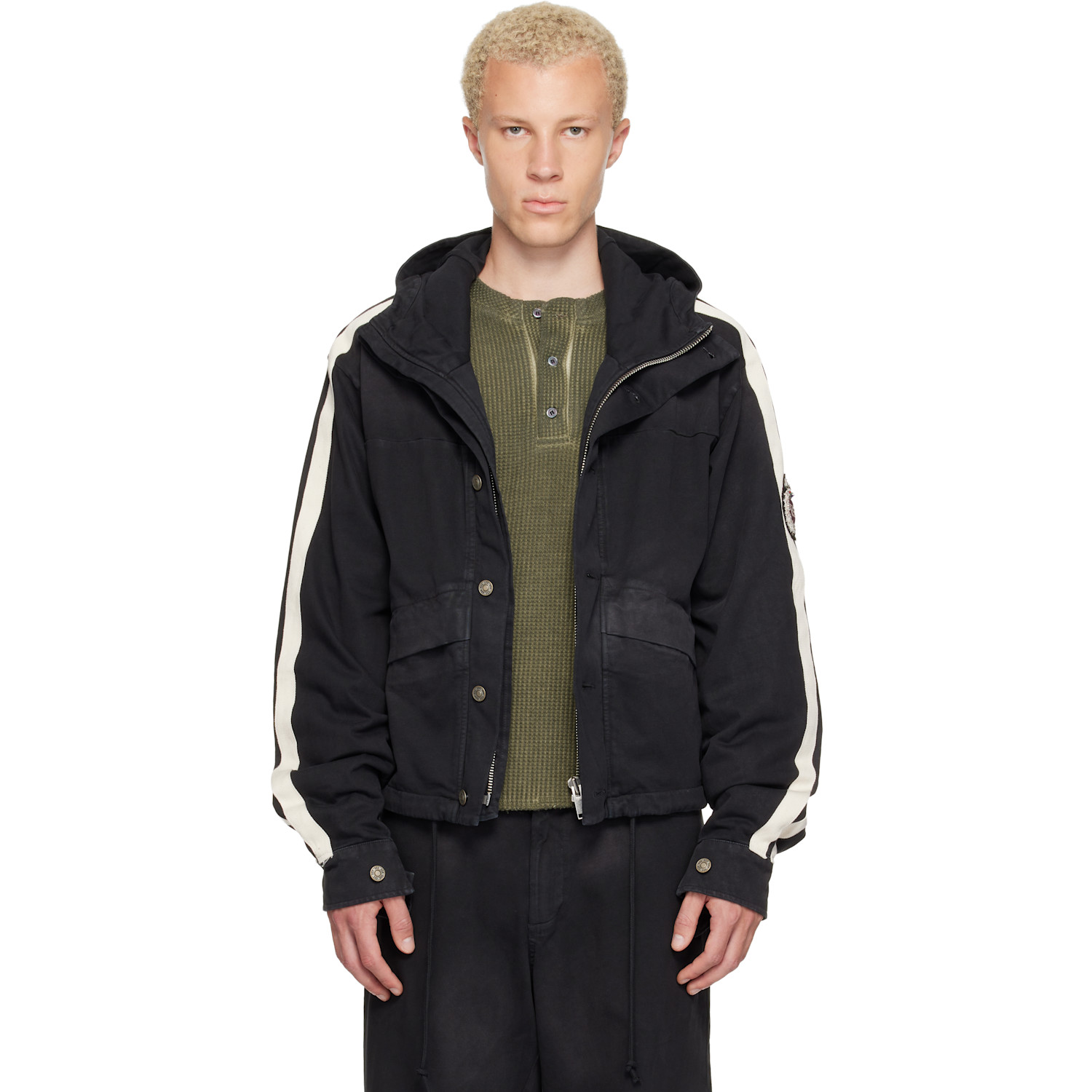 424 Black Racing Jacket