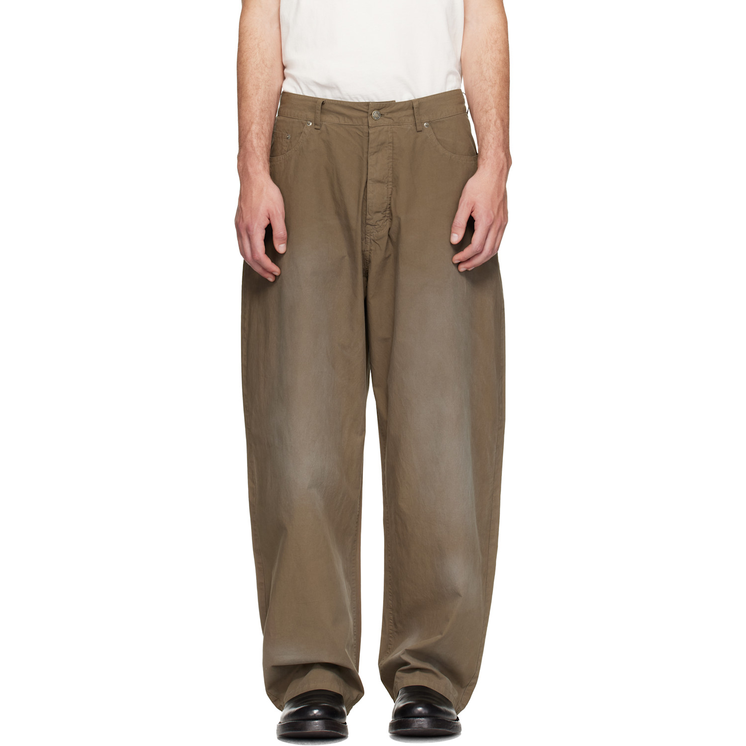424 Khaki Big Daddy Trousers