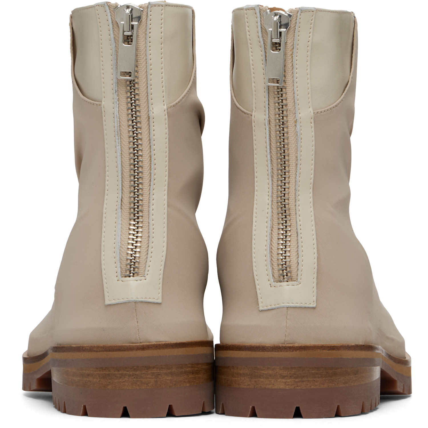  424 Beige Marathon Boots 