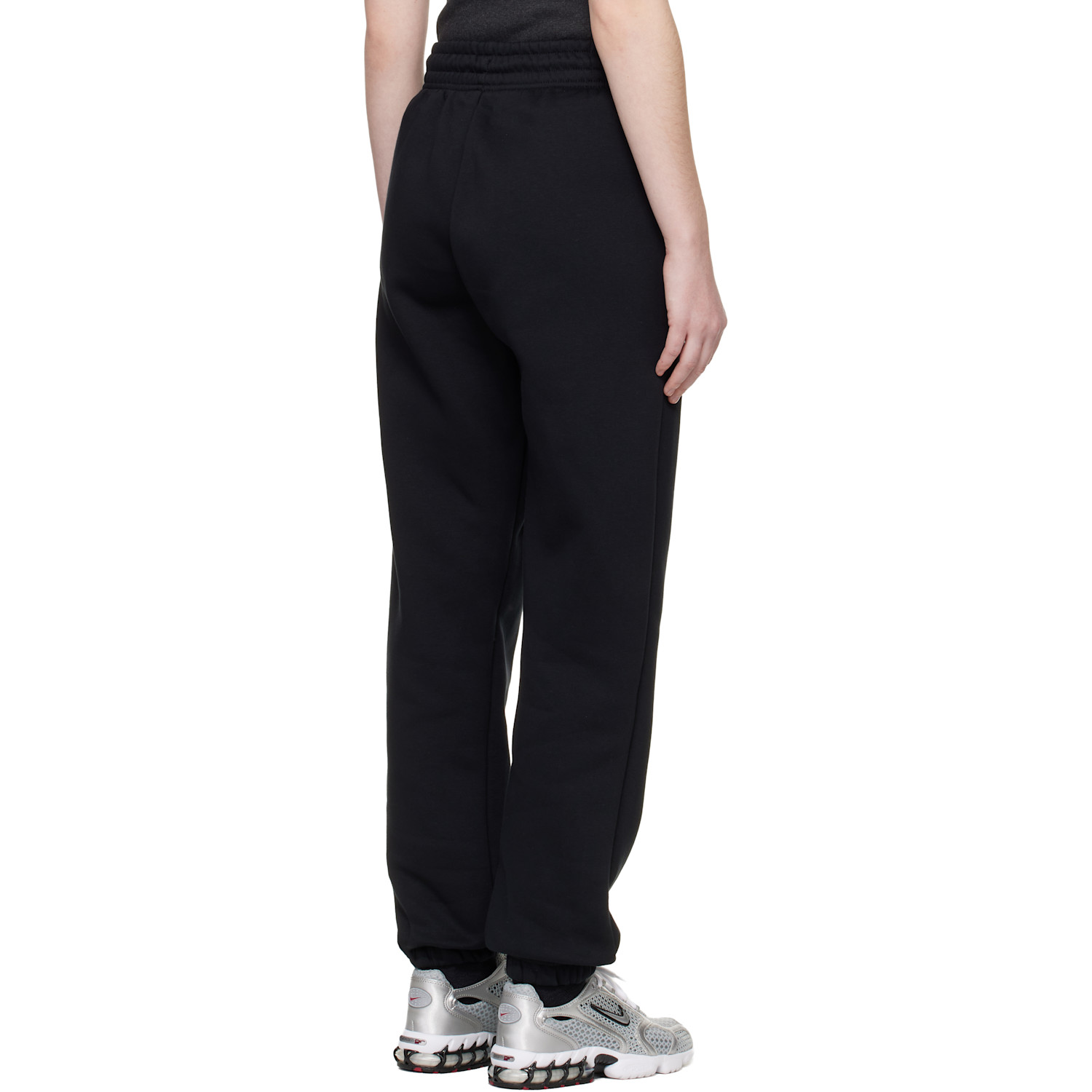  Nike Black Sportswear High-waisted Oversized Tracksuit Pants 
