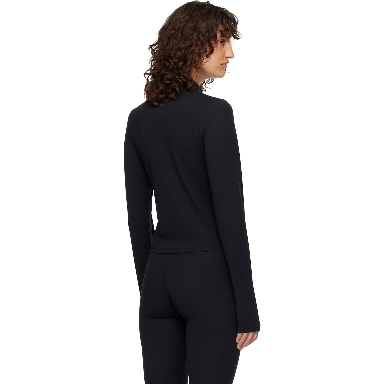  Nike Black Zenvy Dri-fit Full-zip Jacket 