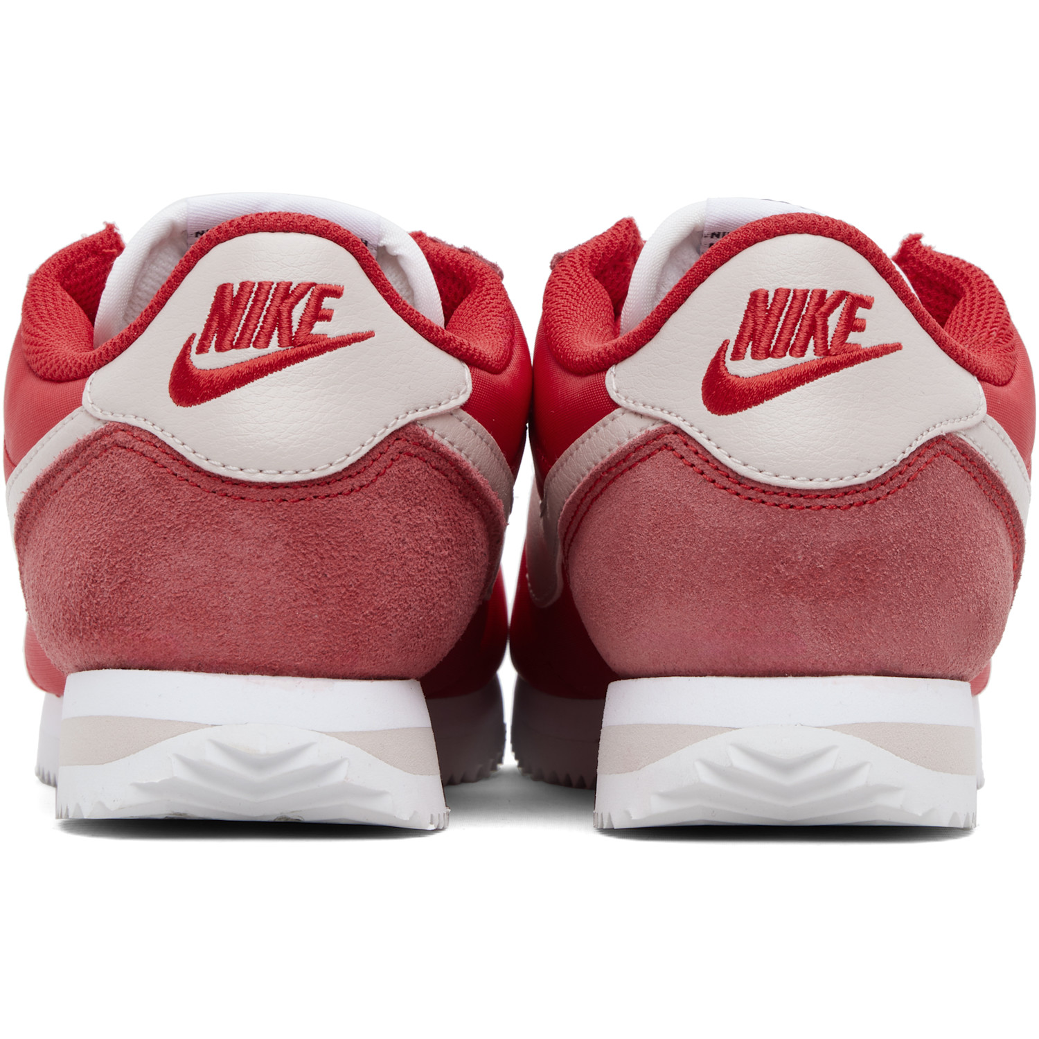  Nike Red Cortez Textile Sneakers 