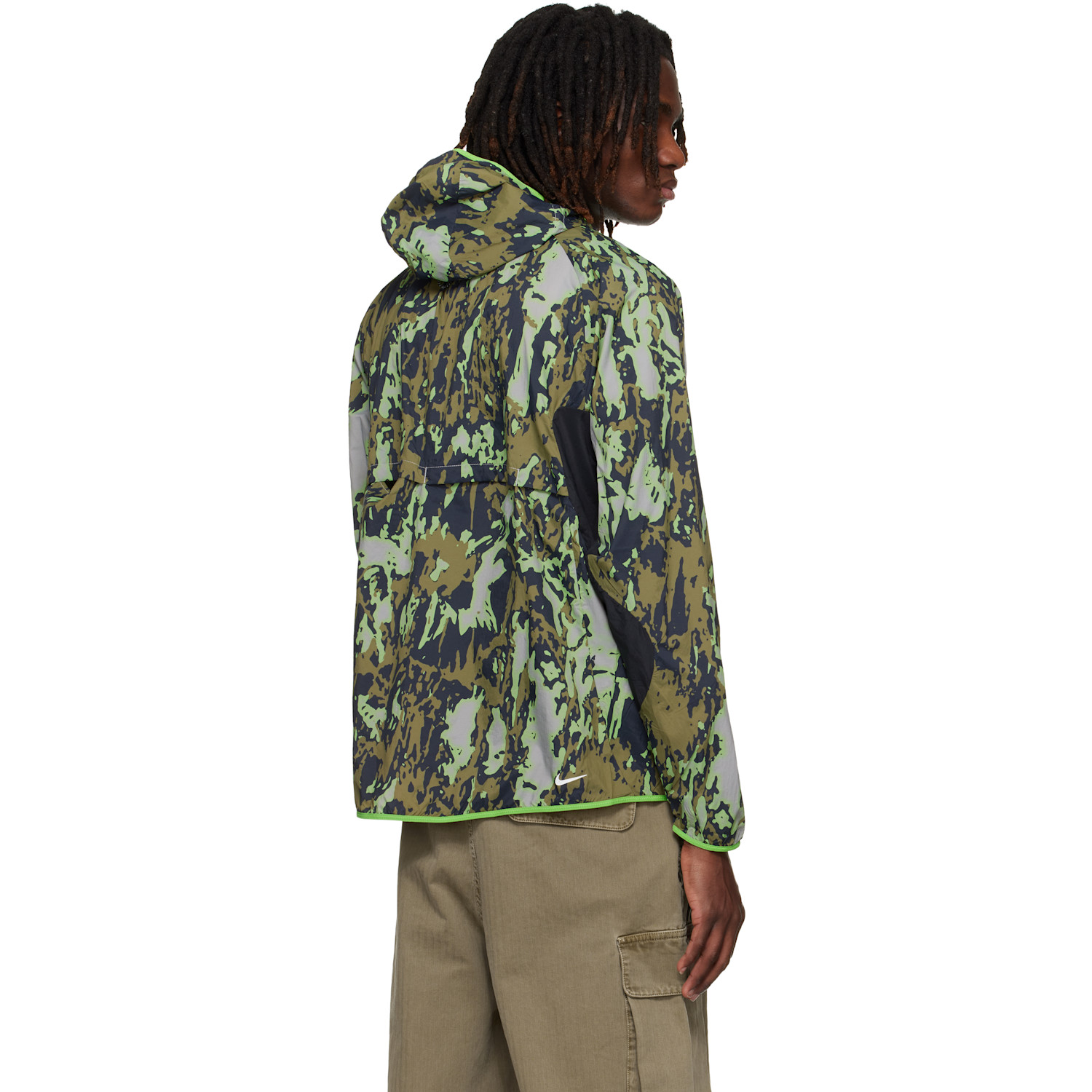  Nike Green Acg Trail Running Jacket 