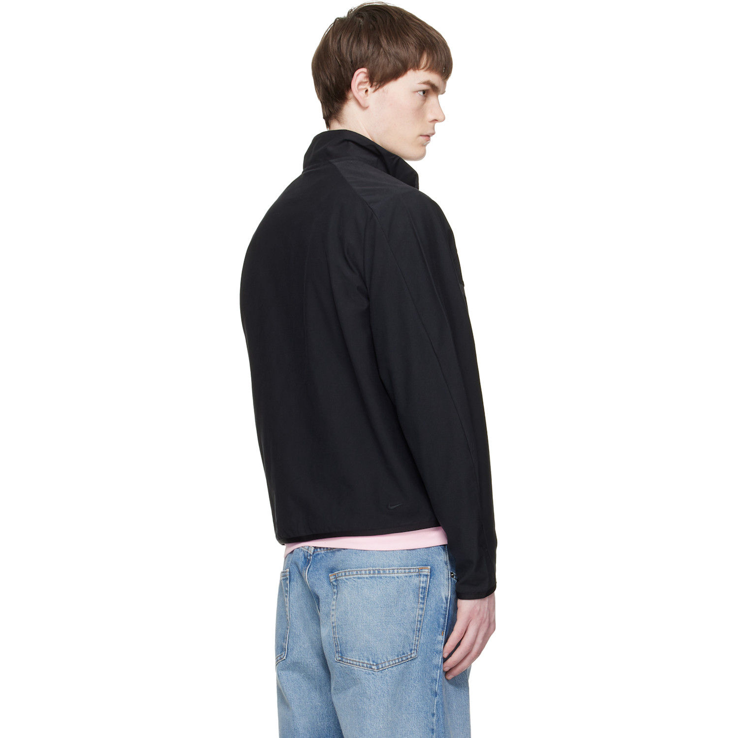  Nike Black Dri-fit Shori-knit Track Jacket 