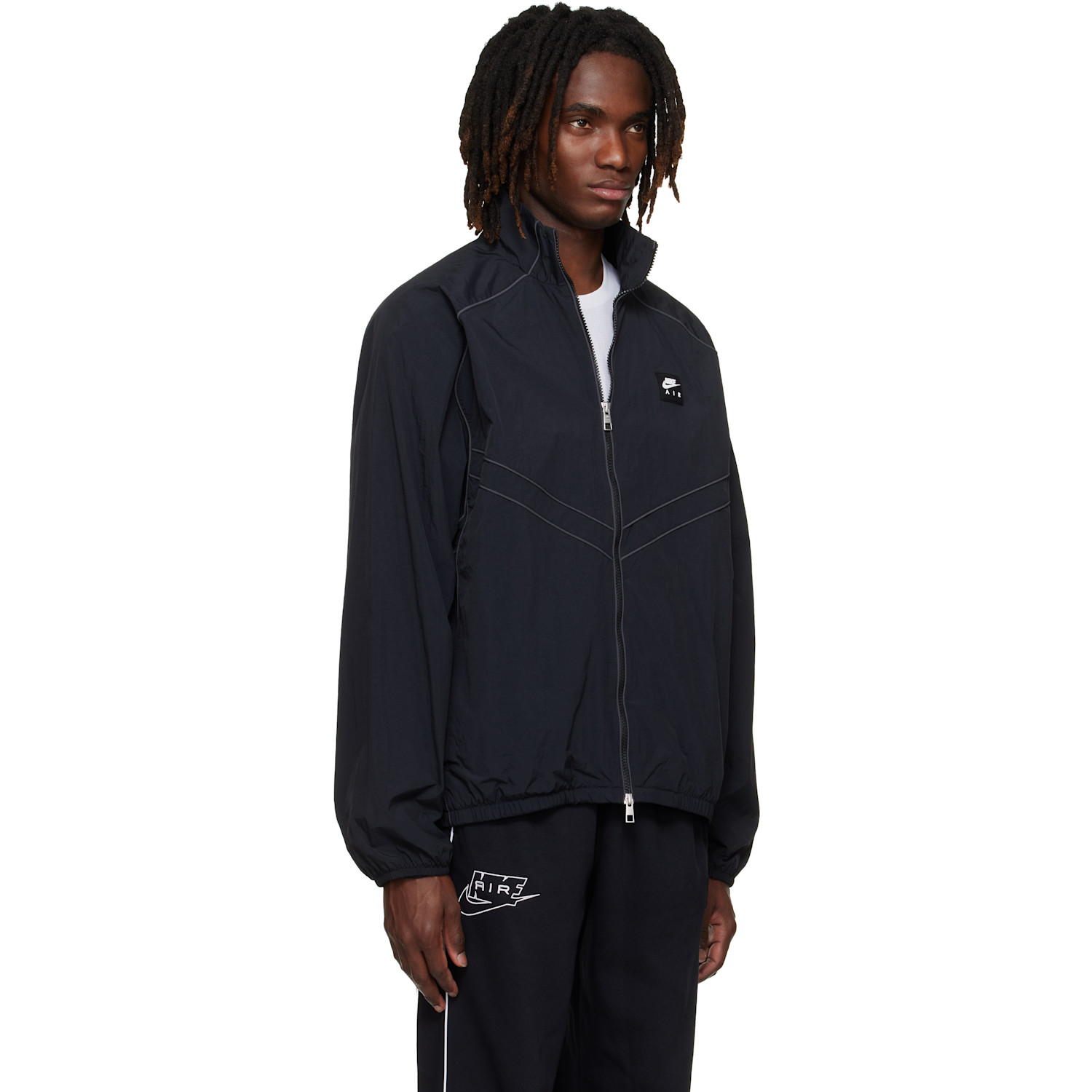  Nike Black 'air' Track Jacket 
