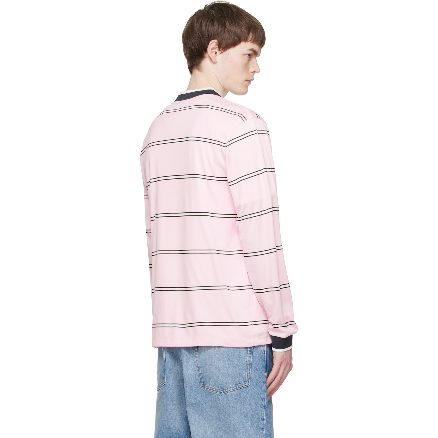  Nike Pink Dri-fit Long-sleeve Soccer Top 