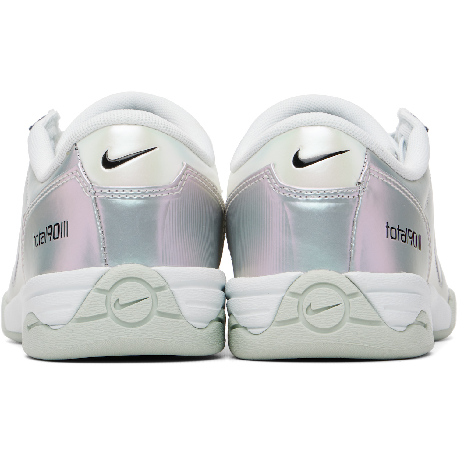  Nike Silver Total 90 Premium Sneakers 