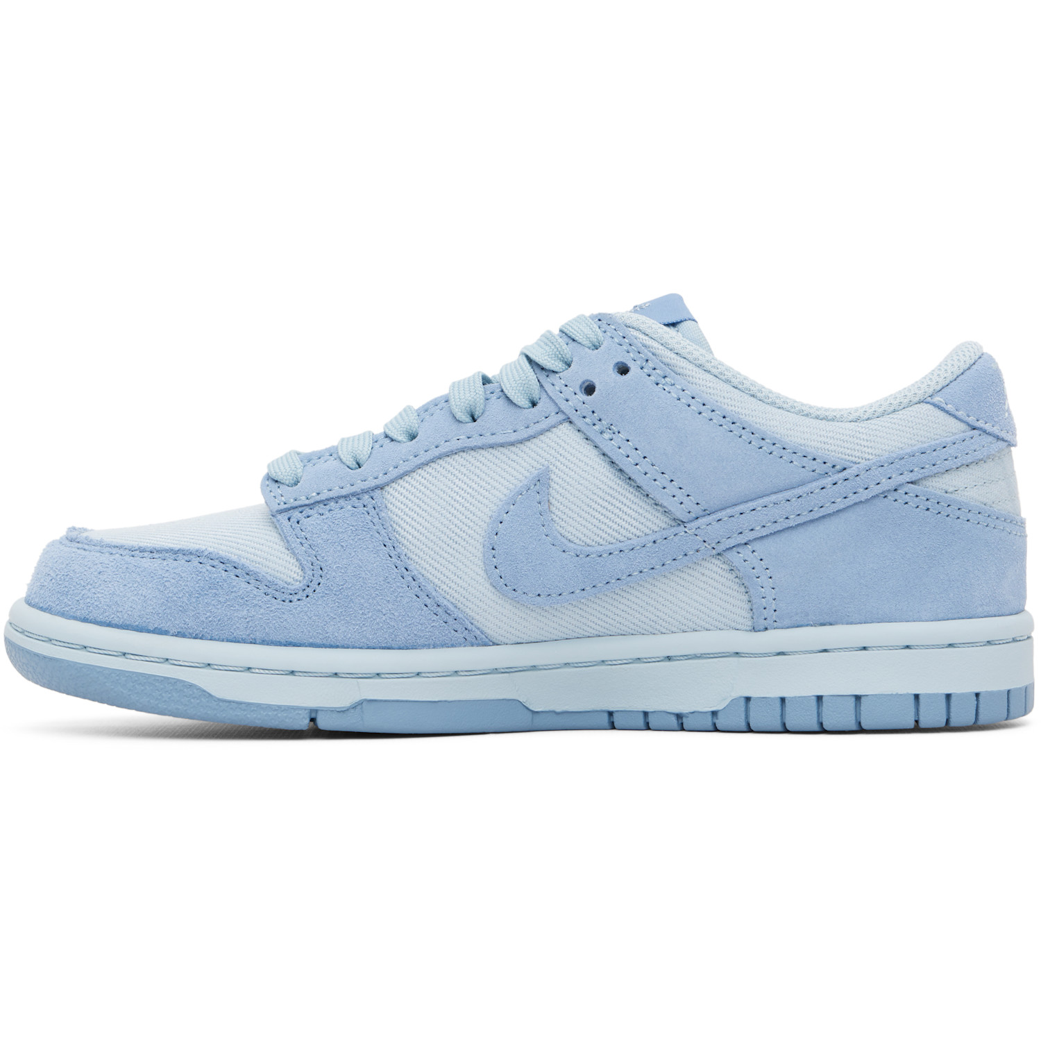  Nike Big Kids Blue Dunk Low Se Sneakers 
