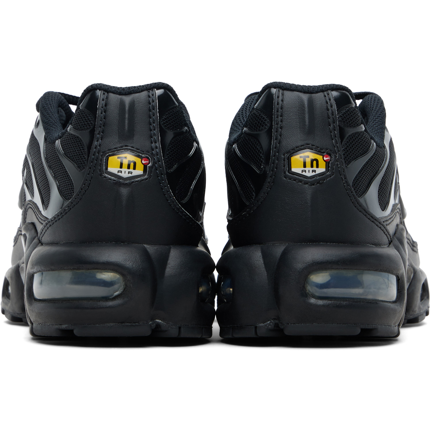  Nike Big Kids Black Air Max Plus Sneakers 