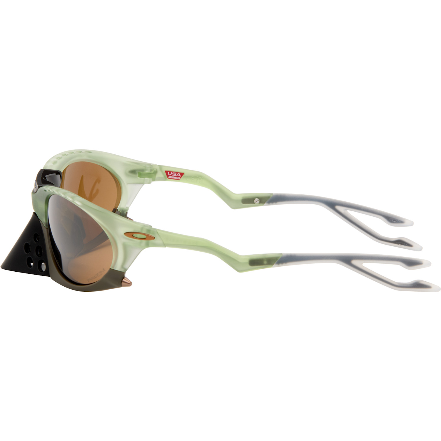  Oakley Green & Khaki Plantaris Sunglasses 