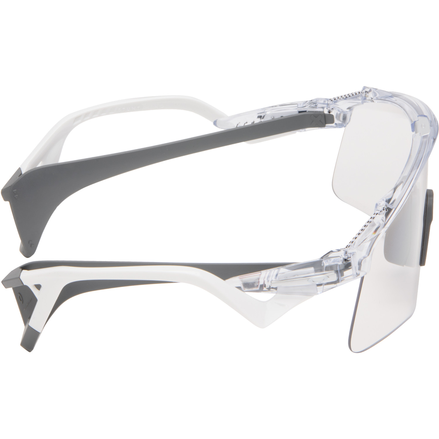  Oakley Transparent Stunt Wing Sunglasses 