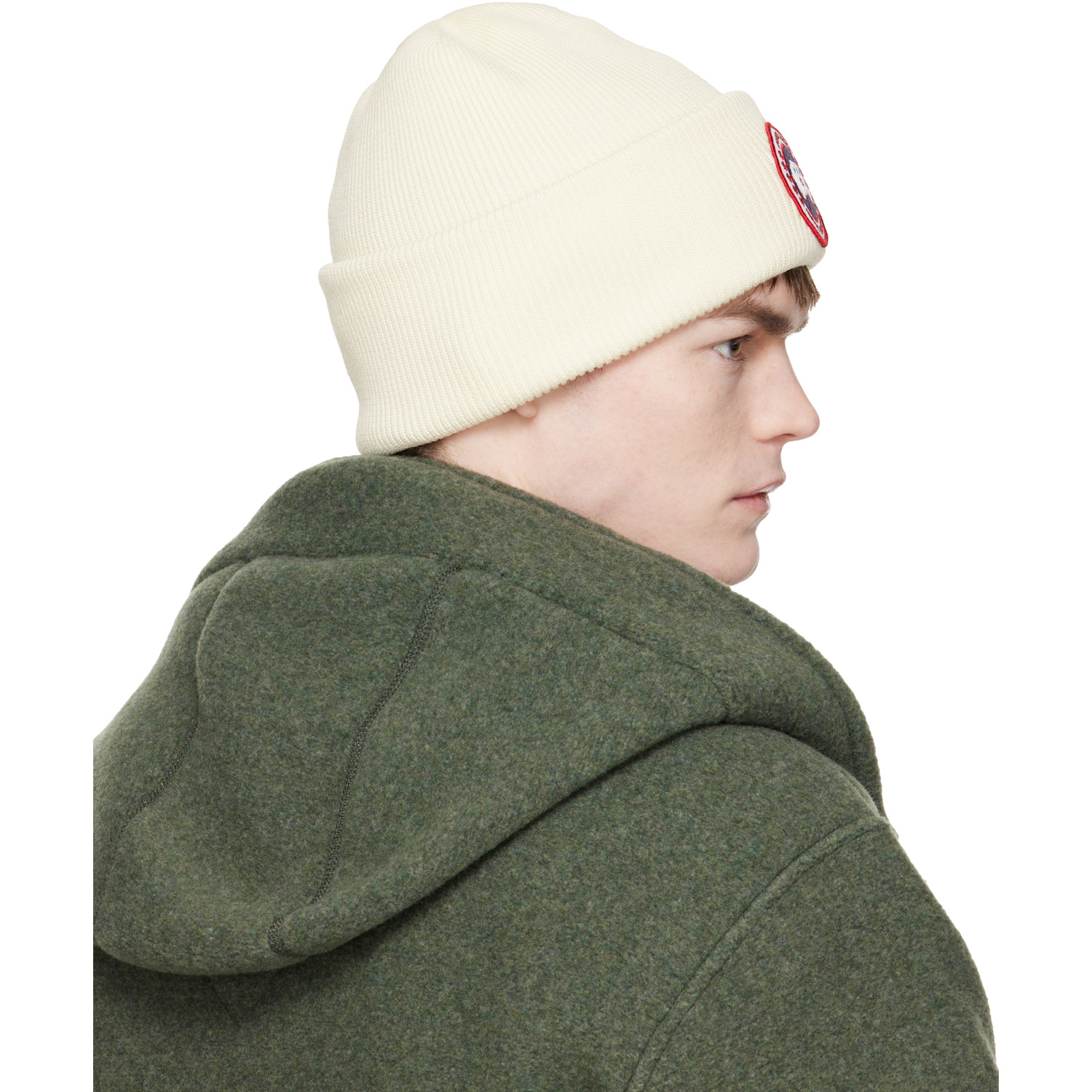  Canada Goose Off-white Arctic Beanie 