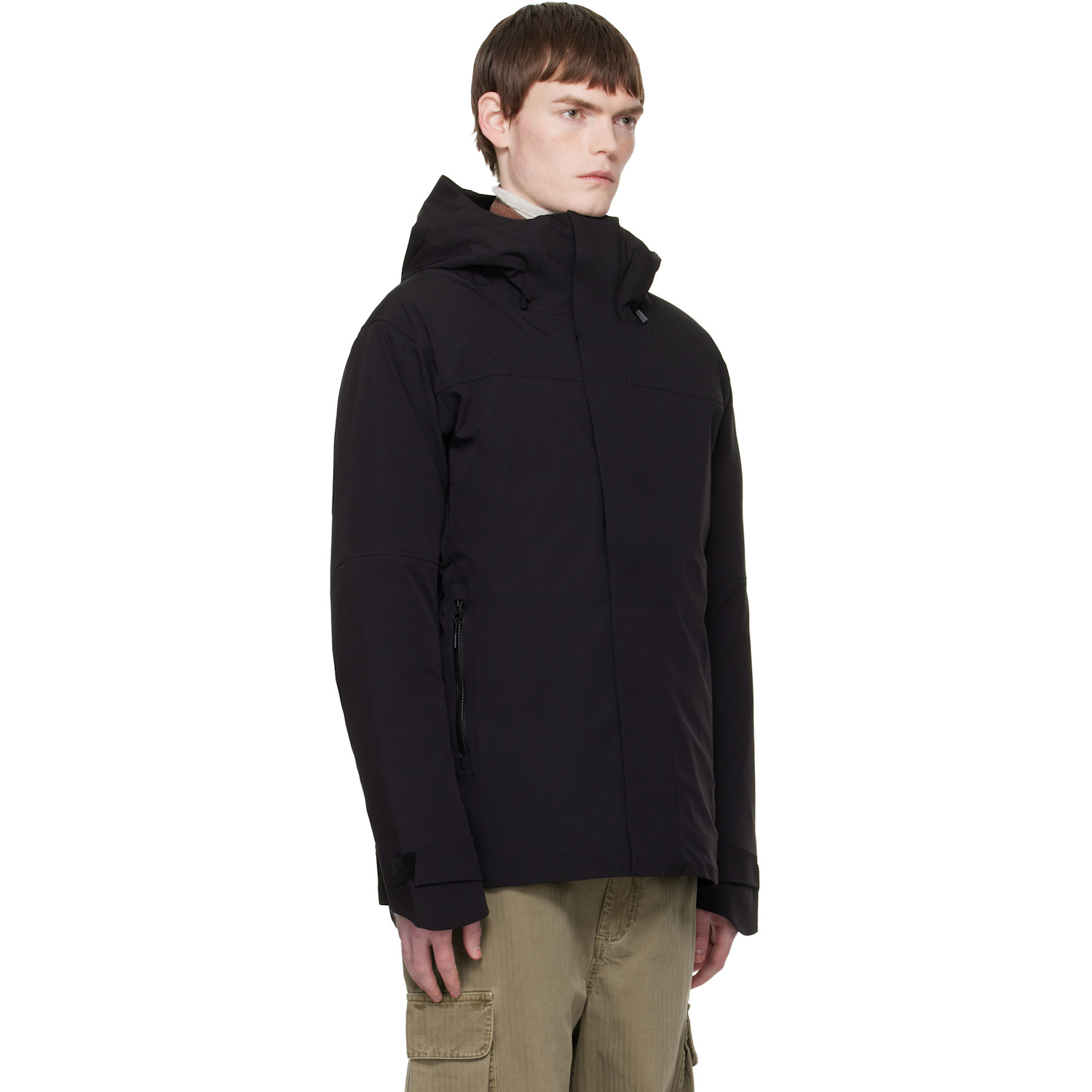  Canada Goose Black Rupert Rain Jacket 
