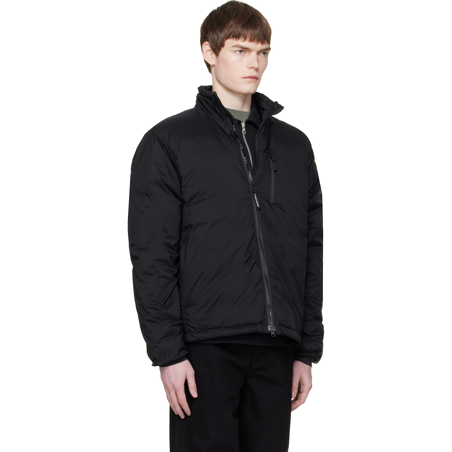  Canada Goose Black Lodge Down Jacket 