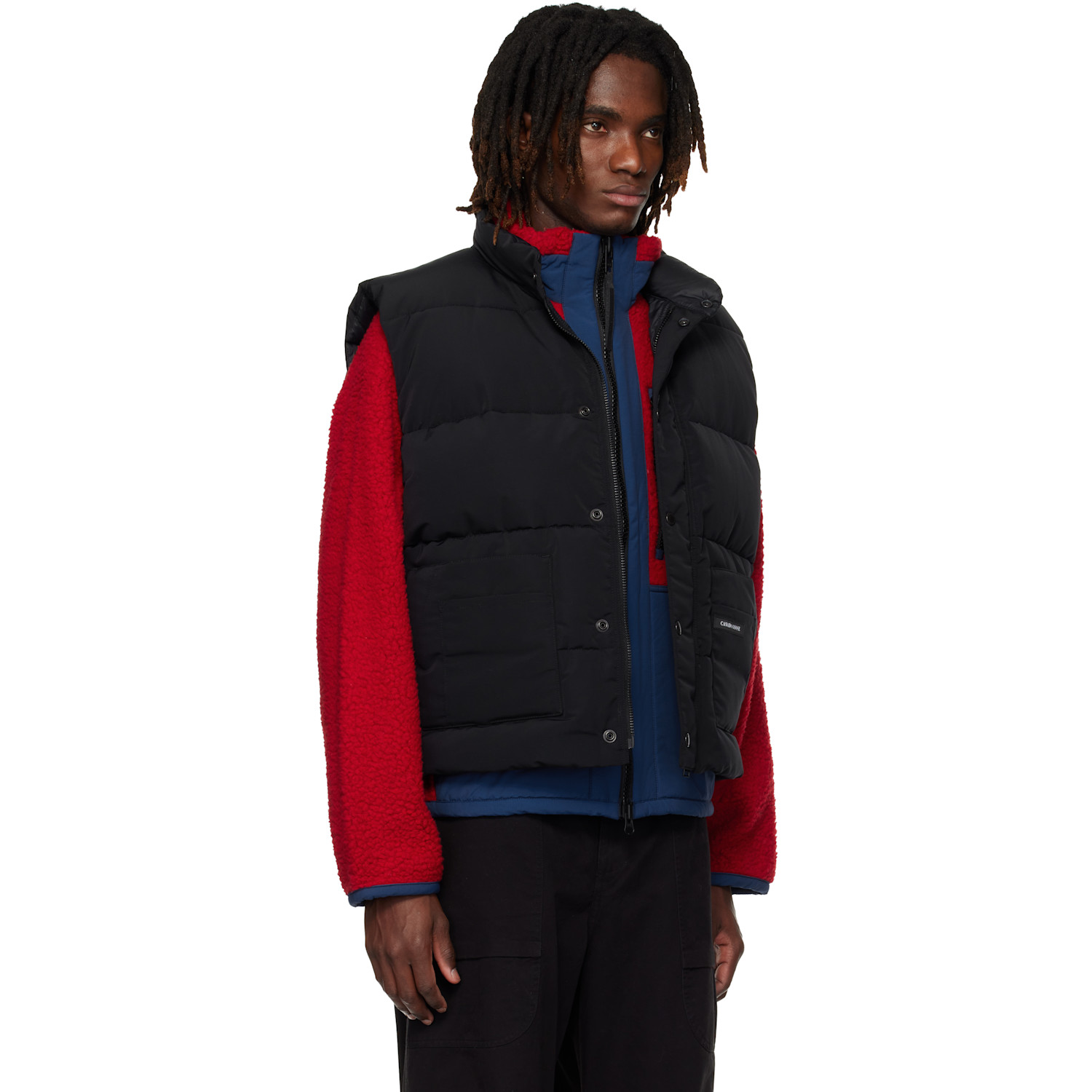  Canada Goose Black Ledger Down Vest 