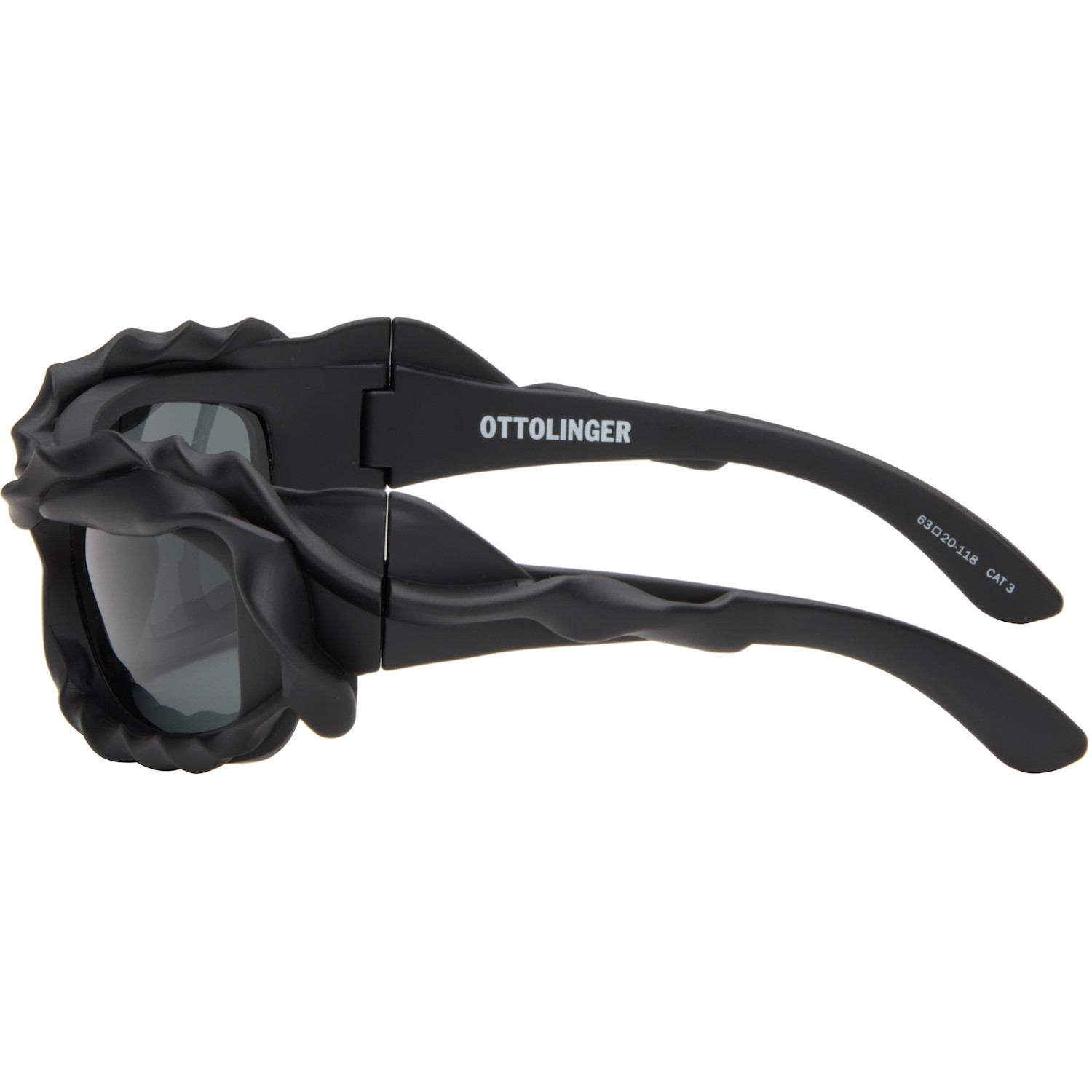  Ottolinger Black Twisted Sunglasses 