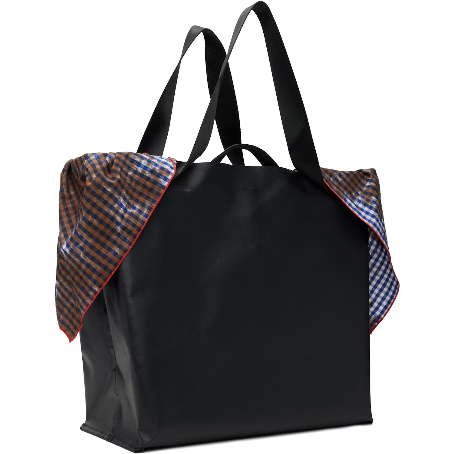  Ottolinger Black Pu Beach Tote 
