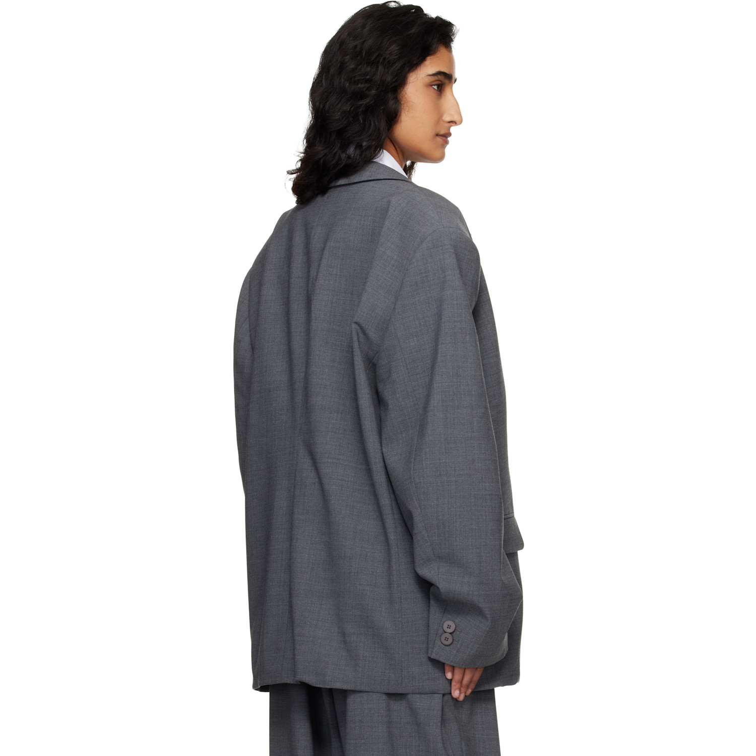  Ottolinger Gray Oversize Flex Blazer 