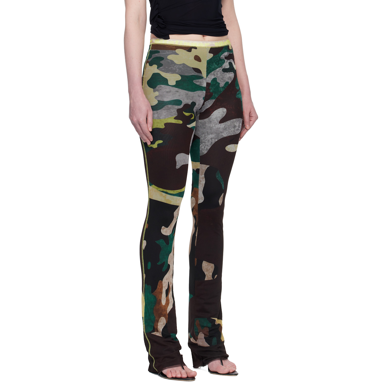  Ottolinger Multicolor Camo Mesh Lounge Pants 