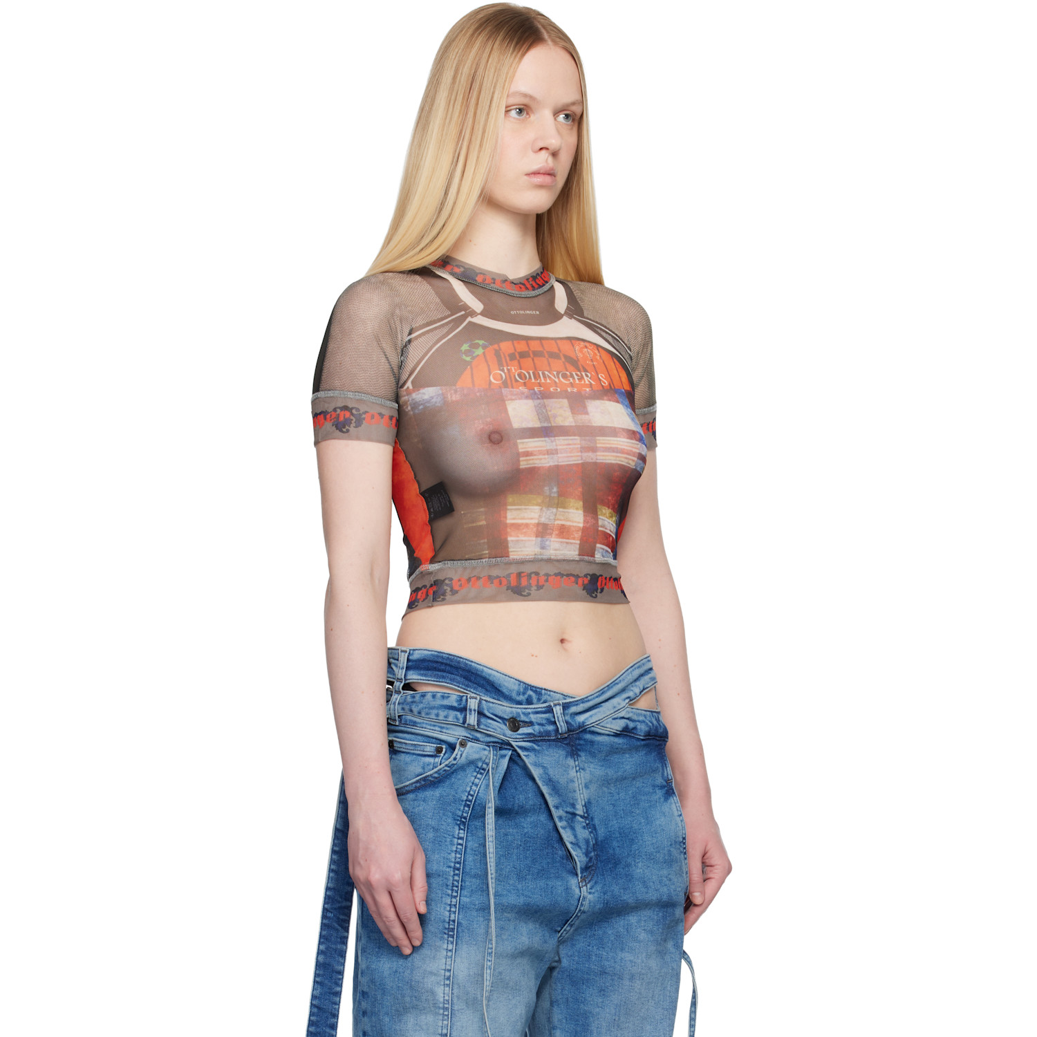  Ottolinger Multicolor Mesh T-shirt 