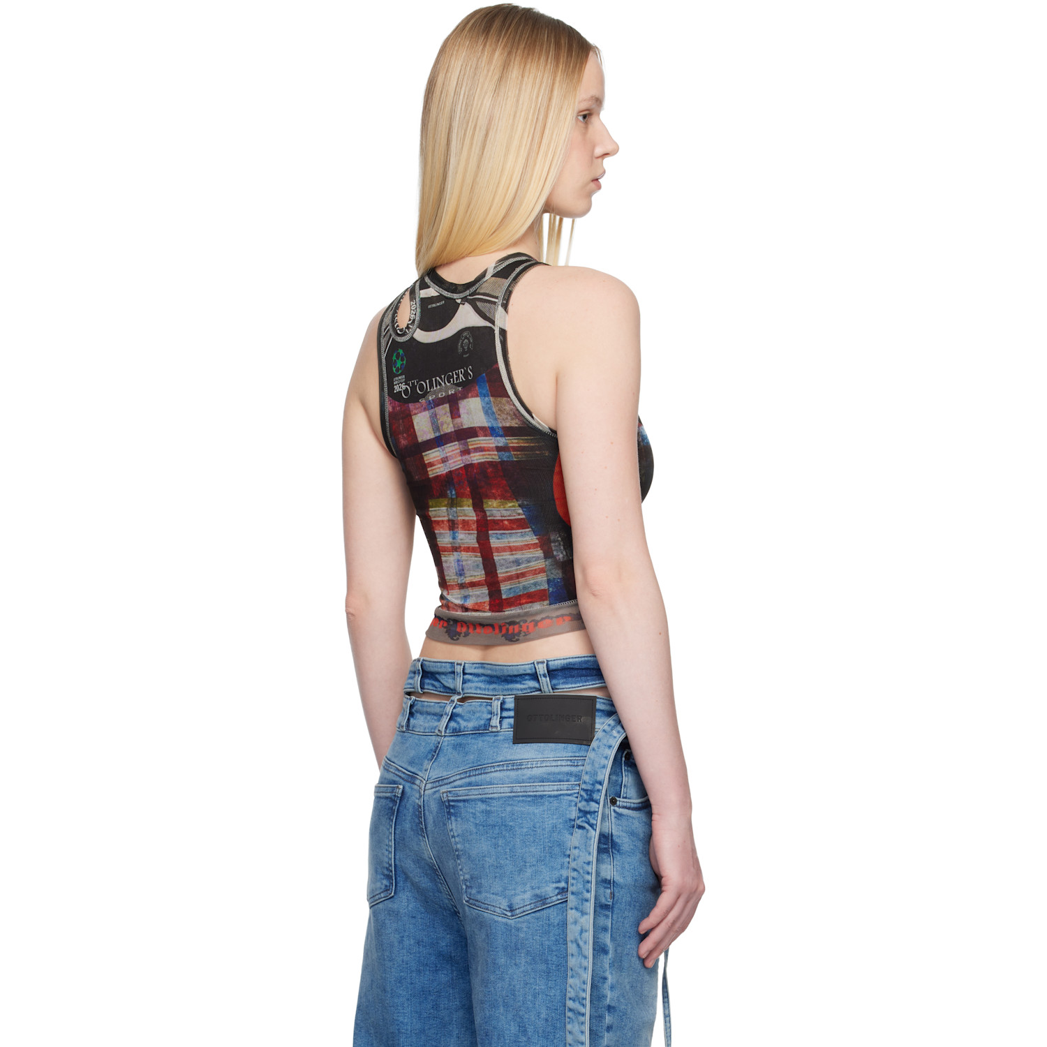  Ottolinger Ssense Exclusive Multicolor Mesh Tank Top 