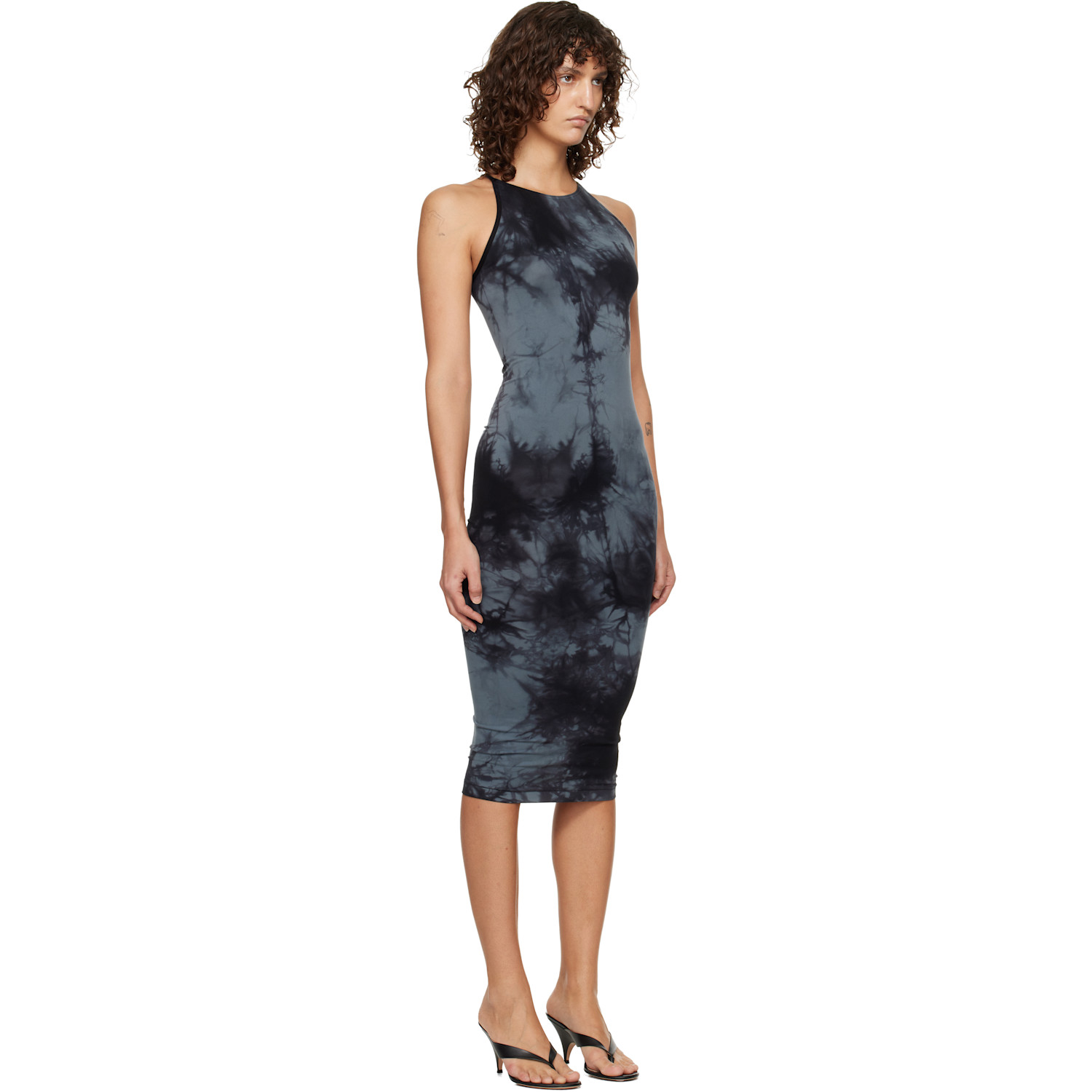  Wolford Black Ink Fatal Midi Dress 