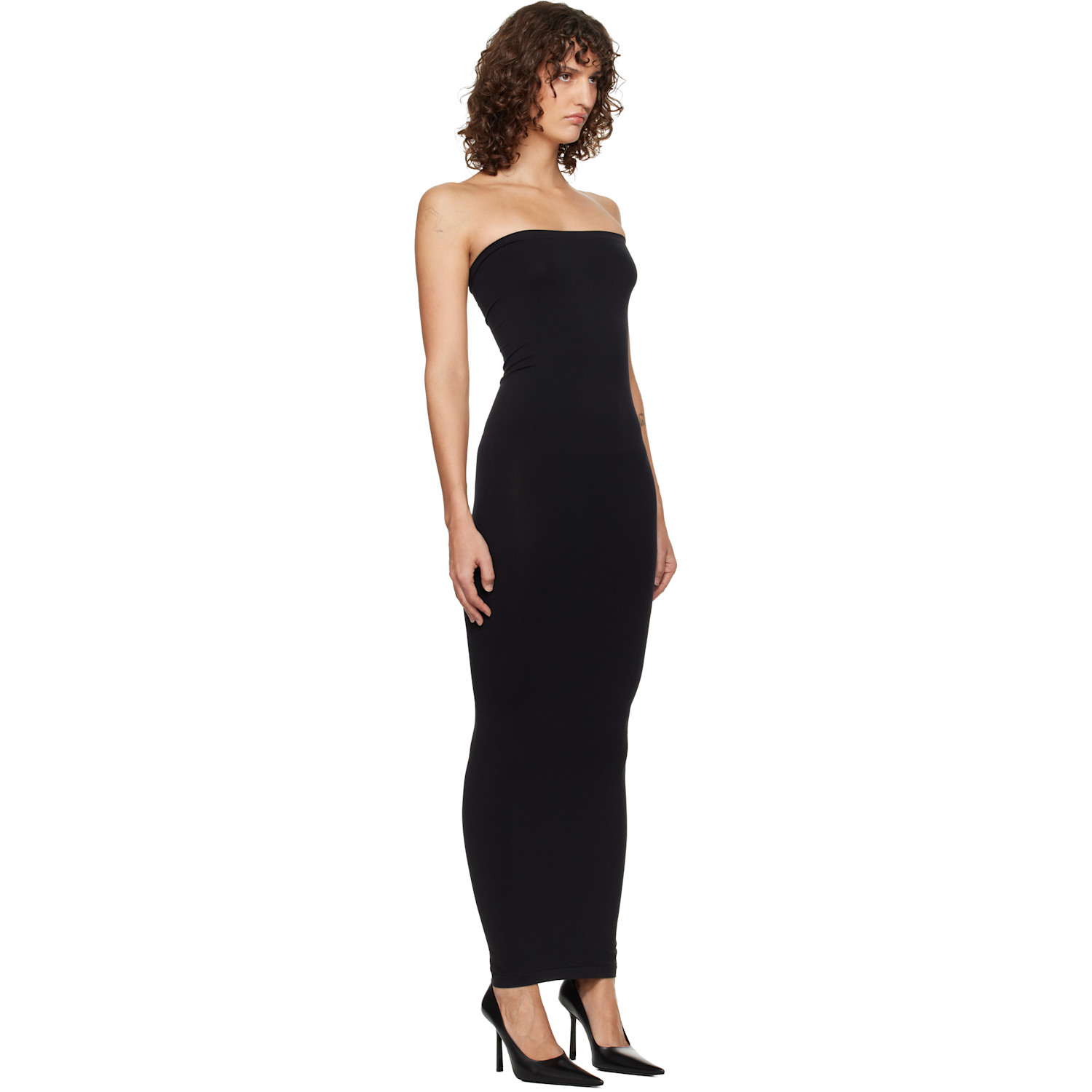  Wolford Black Fatal Maxi Dress 