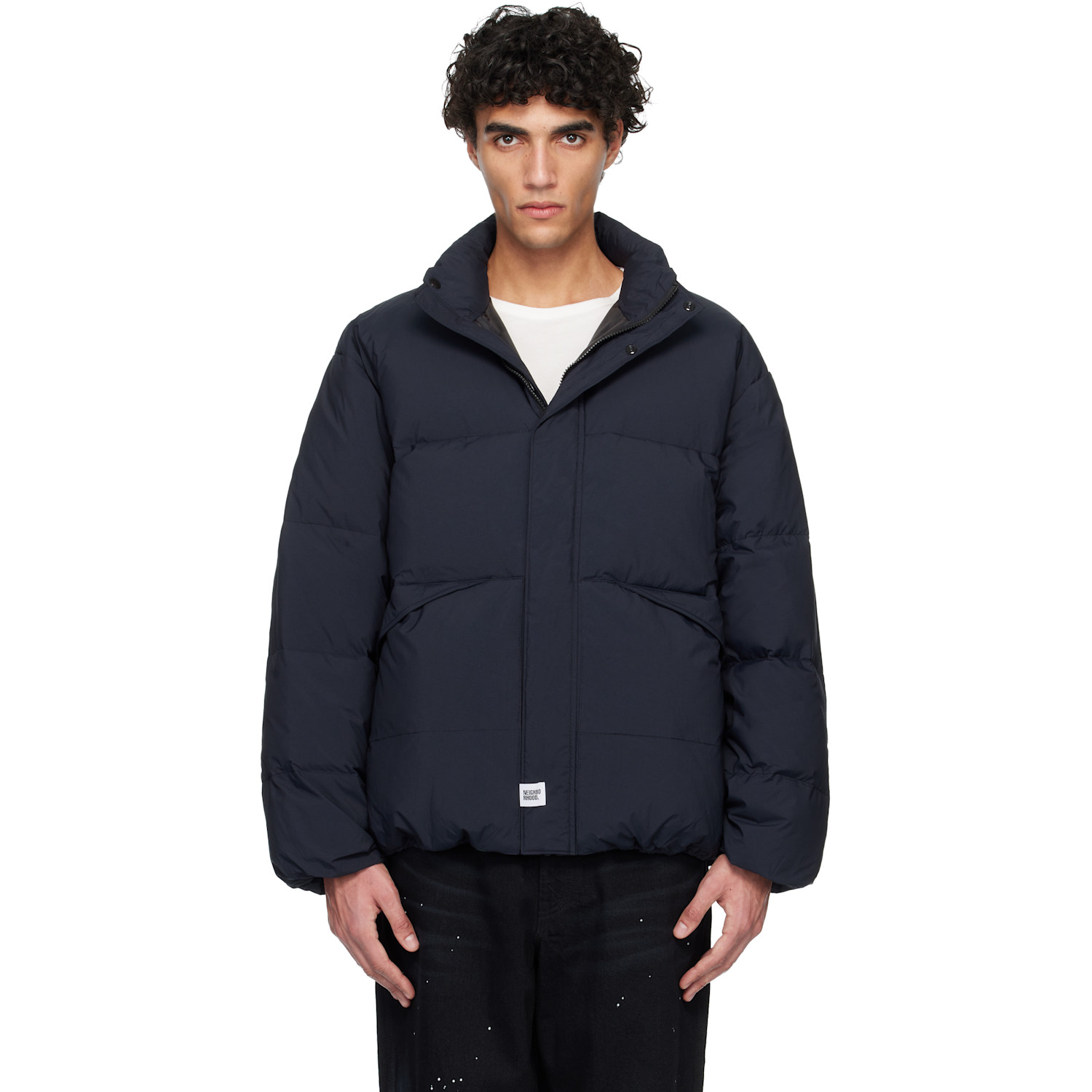 Neighborhood Black Classic Down Jacket