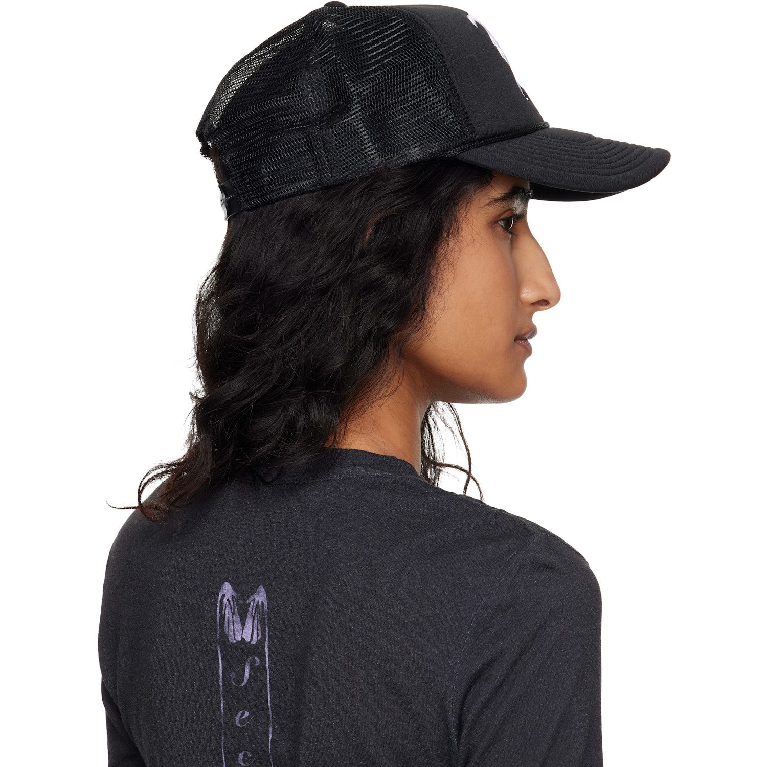  R13 Black 'r13' Trucker Cap 