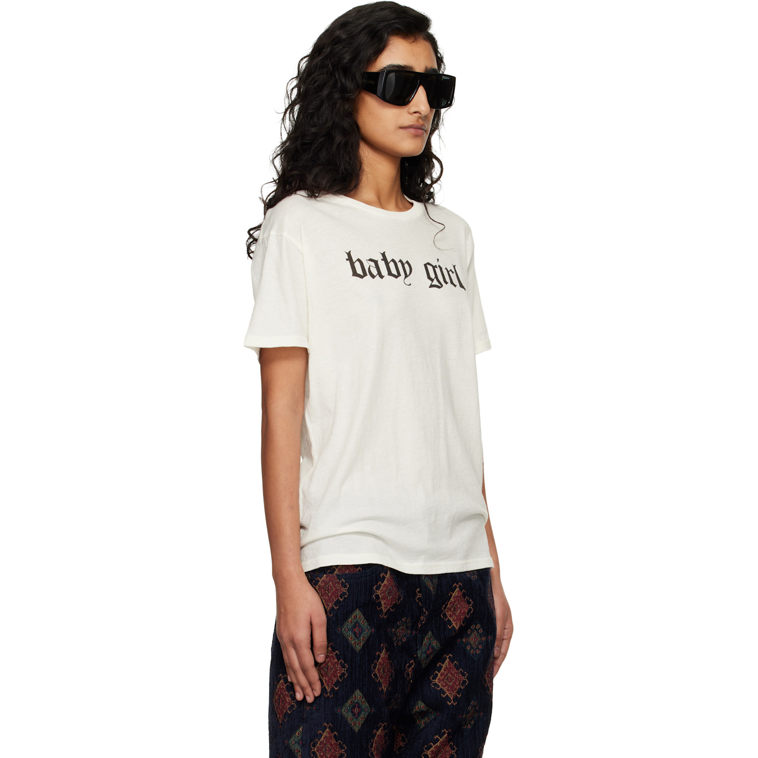  R13 Off-white 'baby Girl' T-shirt 
