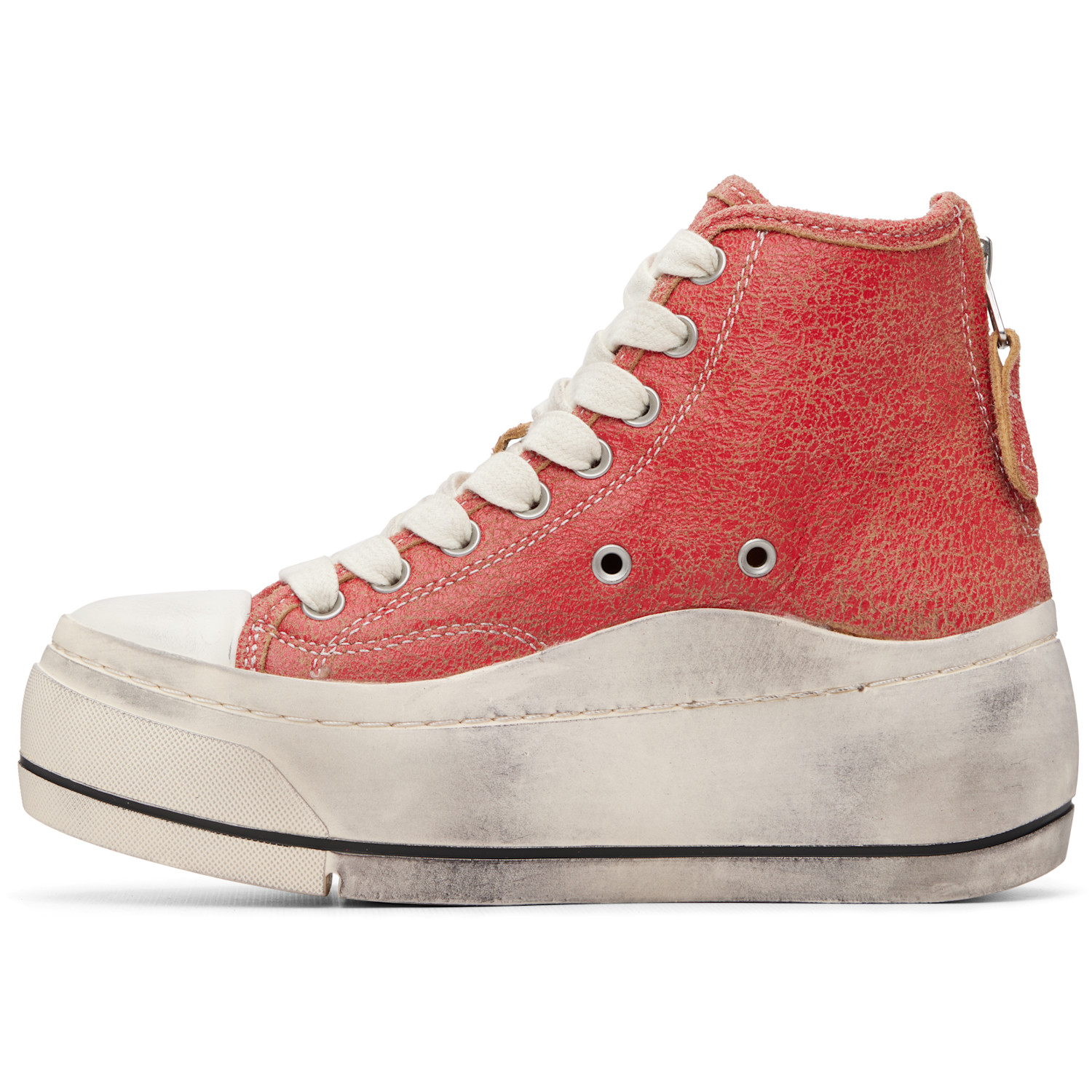 R13 Red Kurt High Top Sneakers 