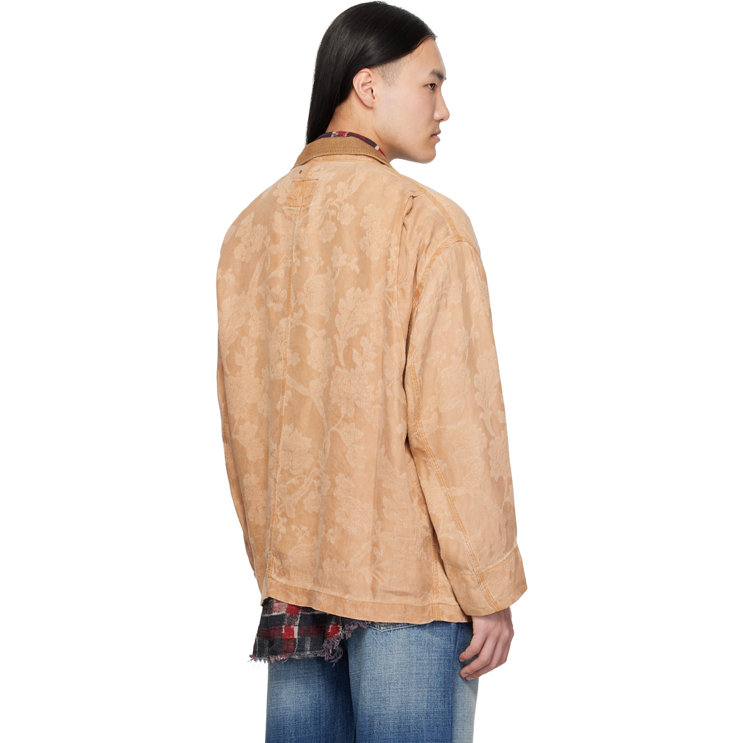  R13 Orange Evelyn Chore Jacket 