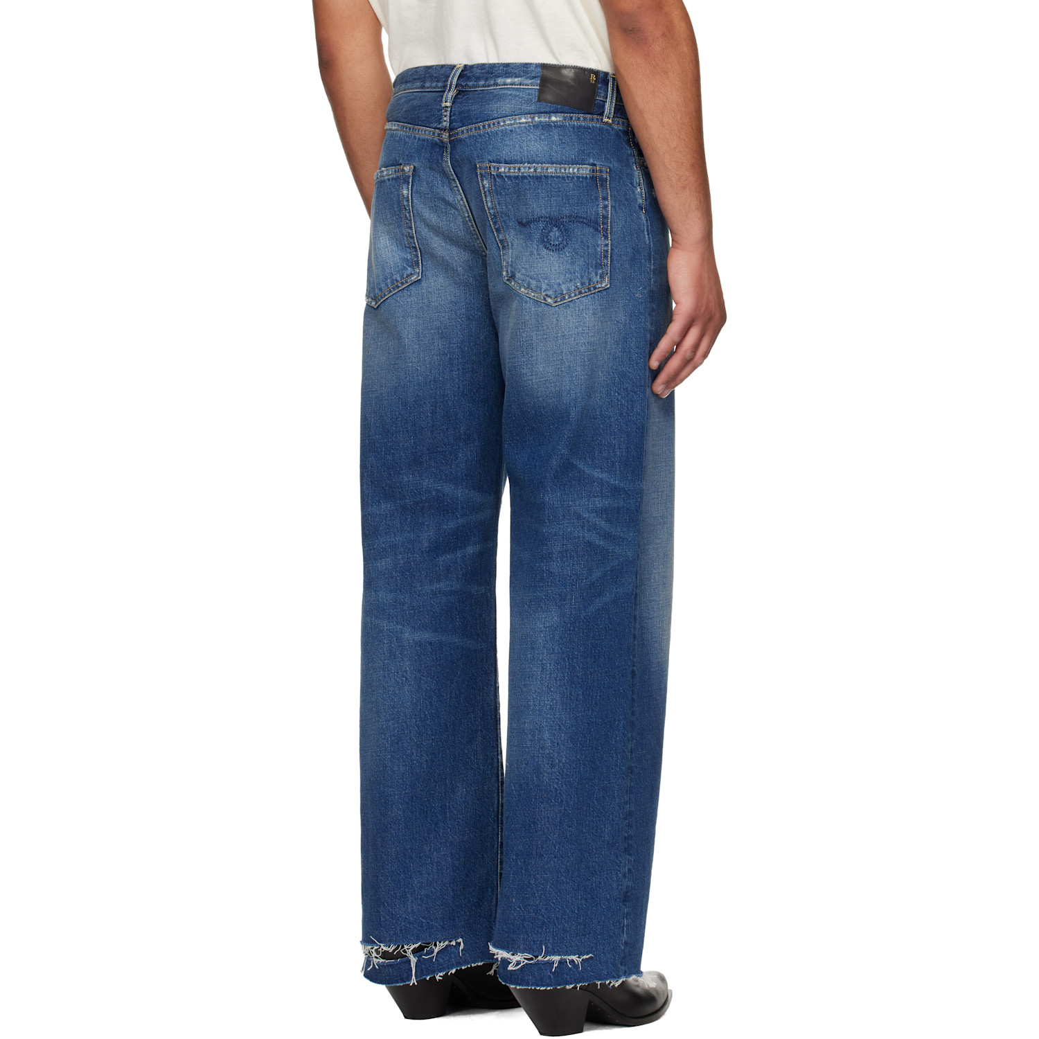  R13 Blue D'arcy Loose Jeans 
