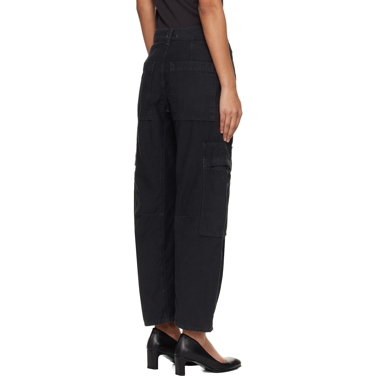  Citizens Of Humanity Black Marcelle Cargo Pants 