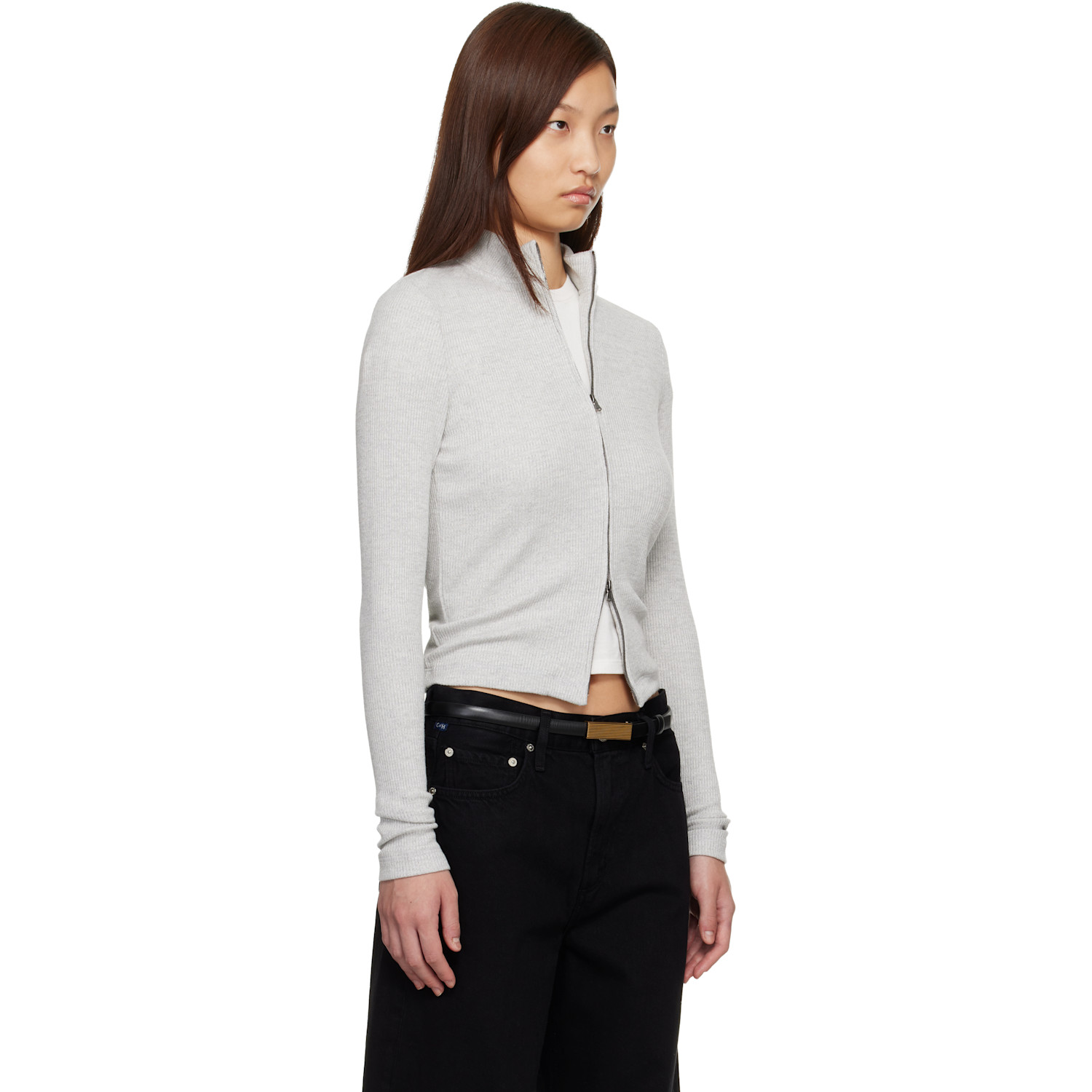  Citizens Of Humanity Gray Zip Sweater 