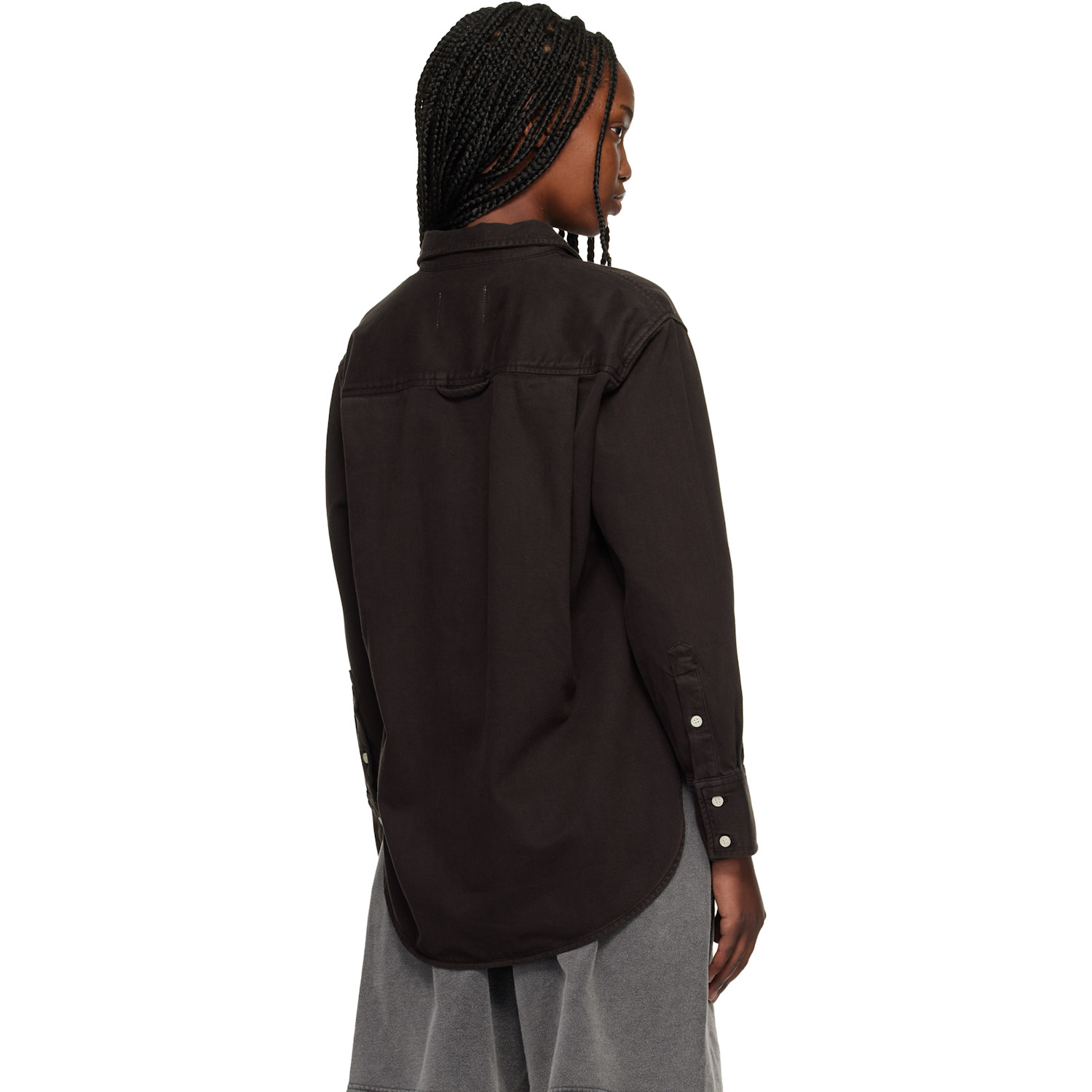 Citizens Of Humanity Brown Carter Shirt 