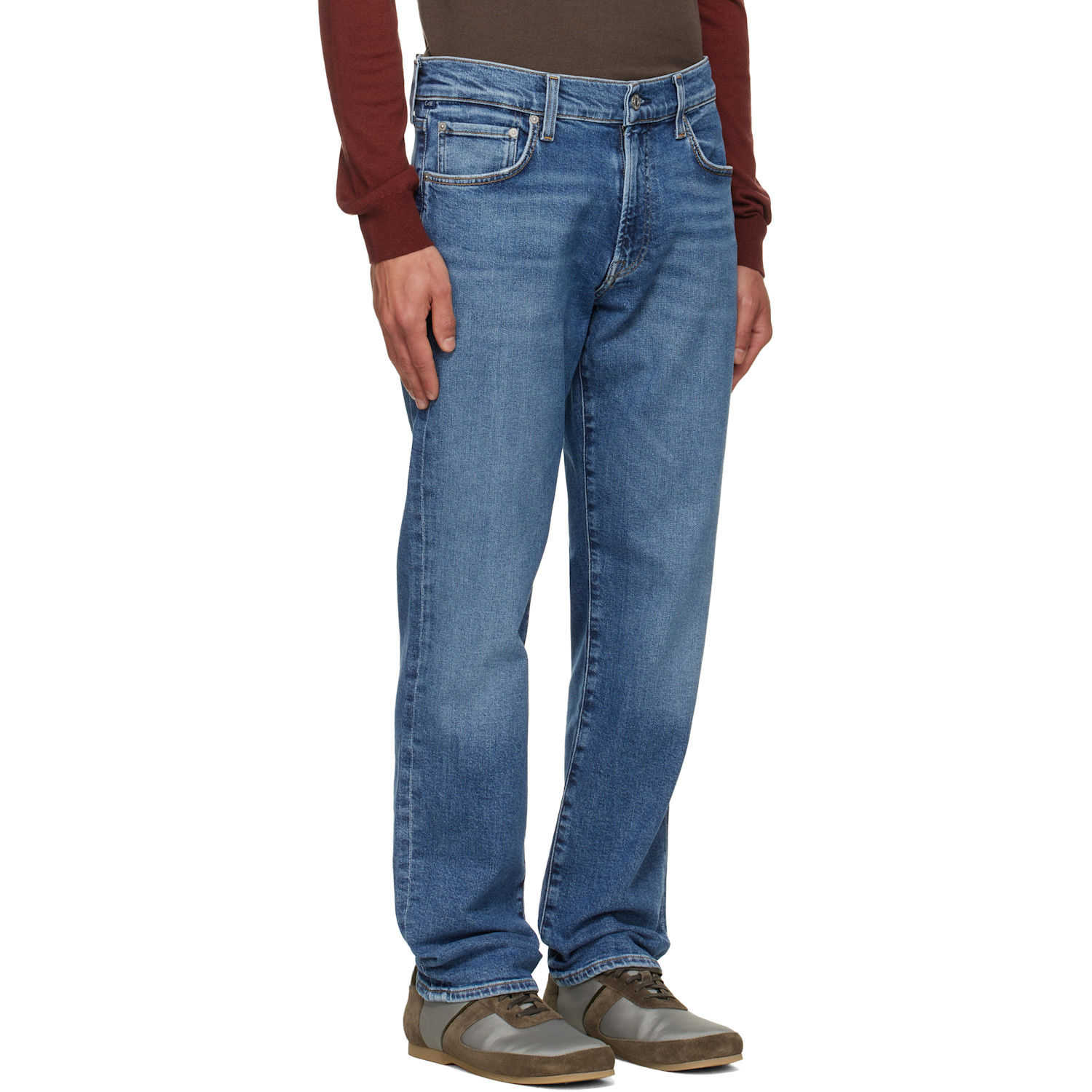  Citizens Of Humanity Blue Elijah Straight Perform Jeans 
