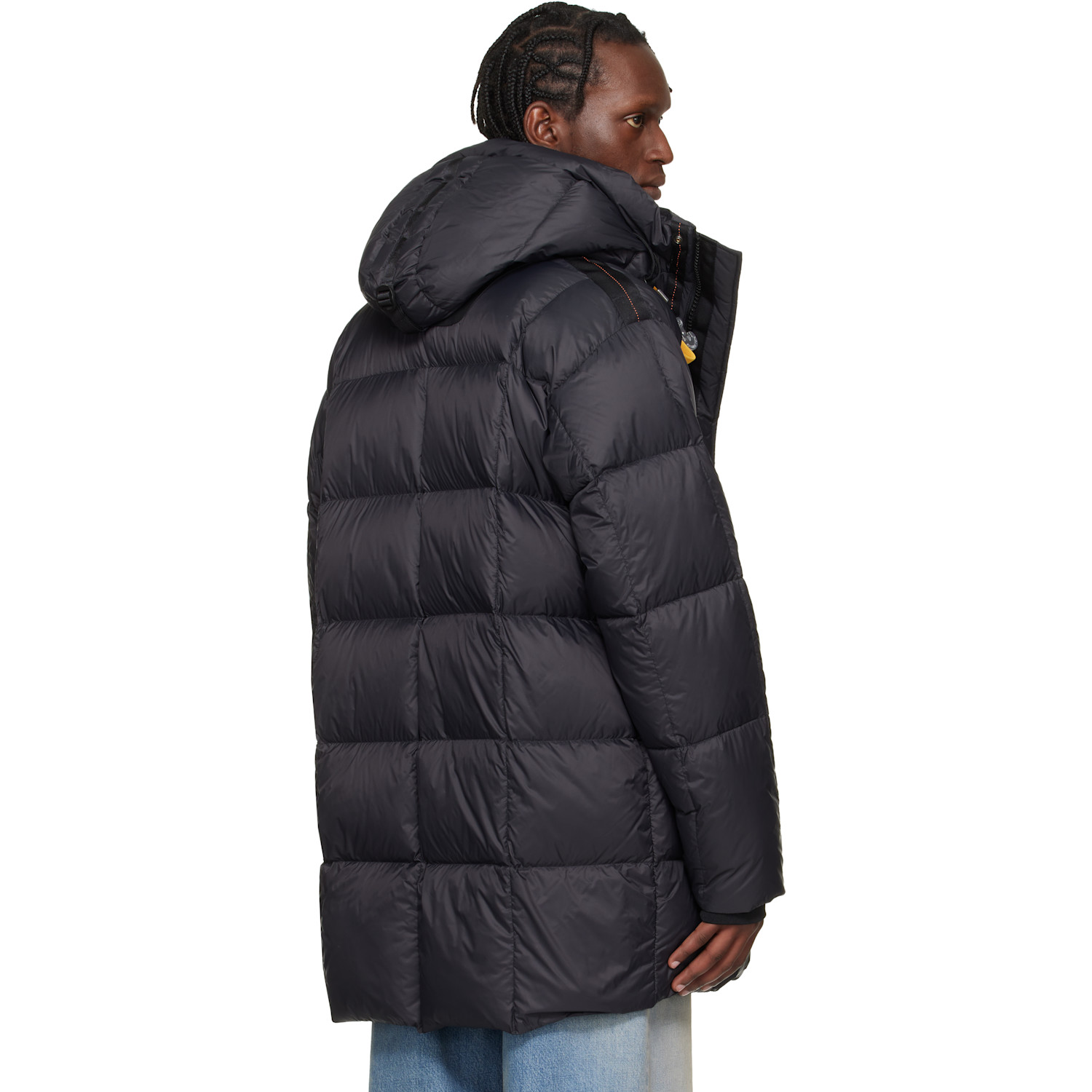  Parajumpers Black Bold Parka Hooded Down Jacket 