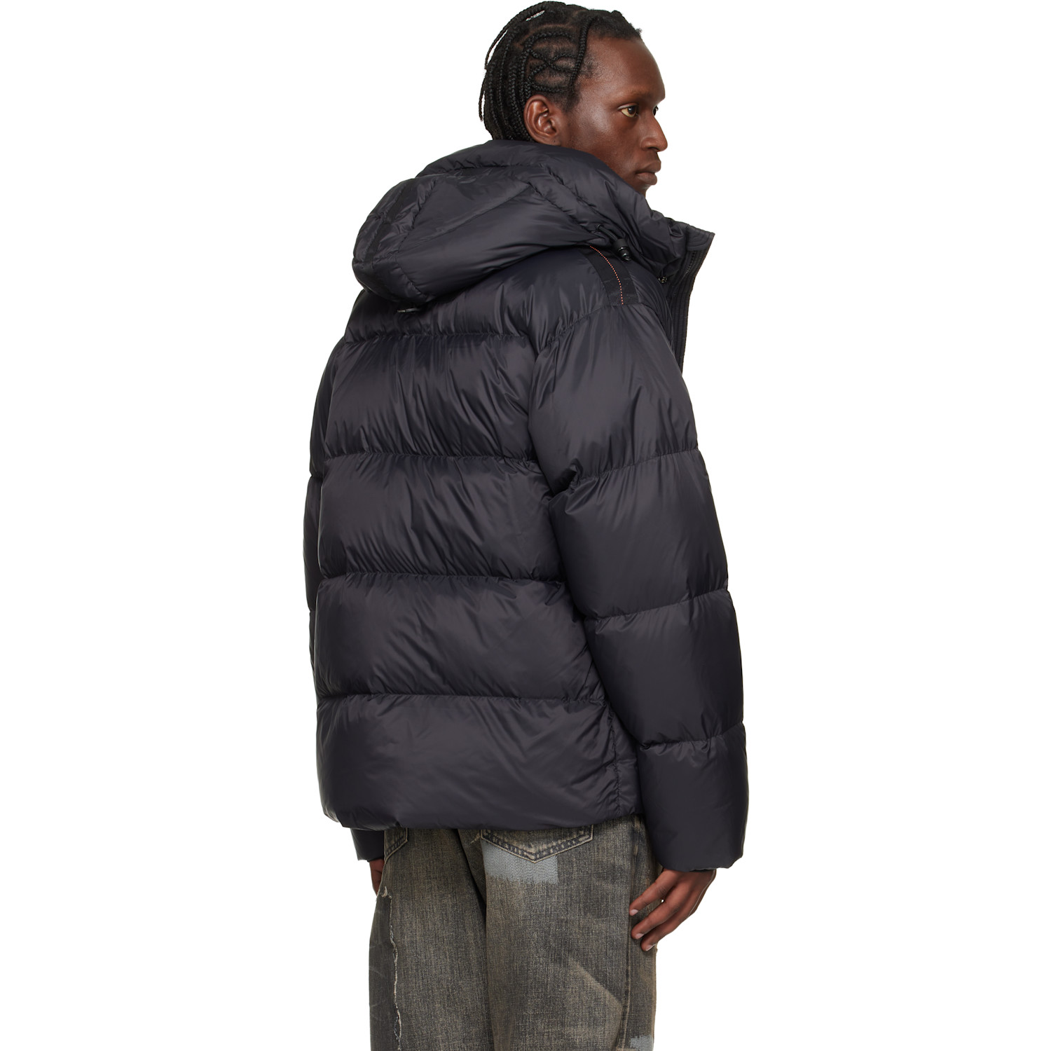  Parajumpers Black Cloud Hooded Down Jacket 