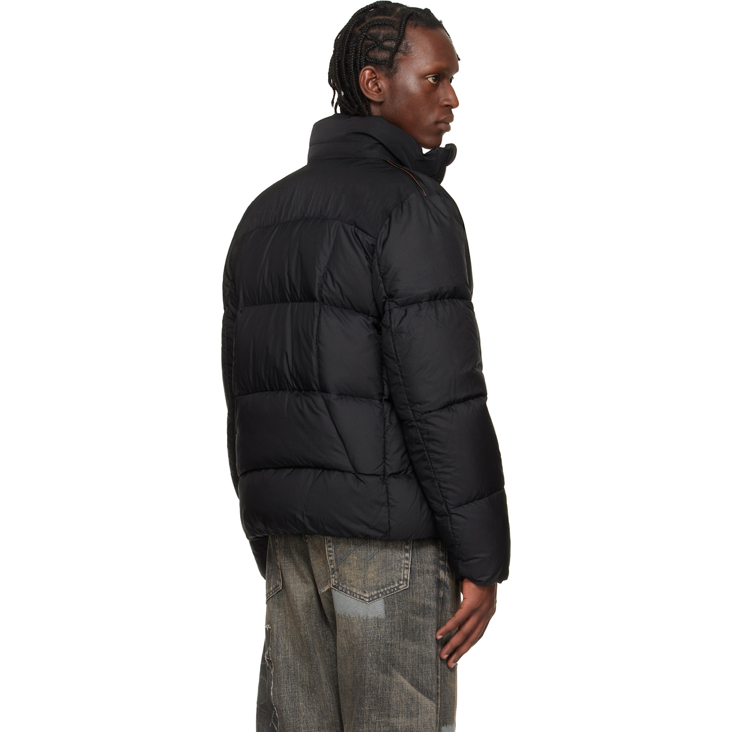  Parajumpers Black Yari Short Down Jacket 