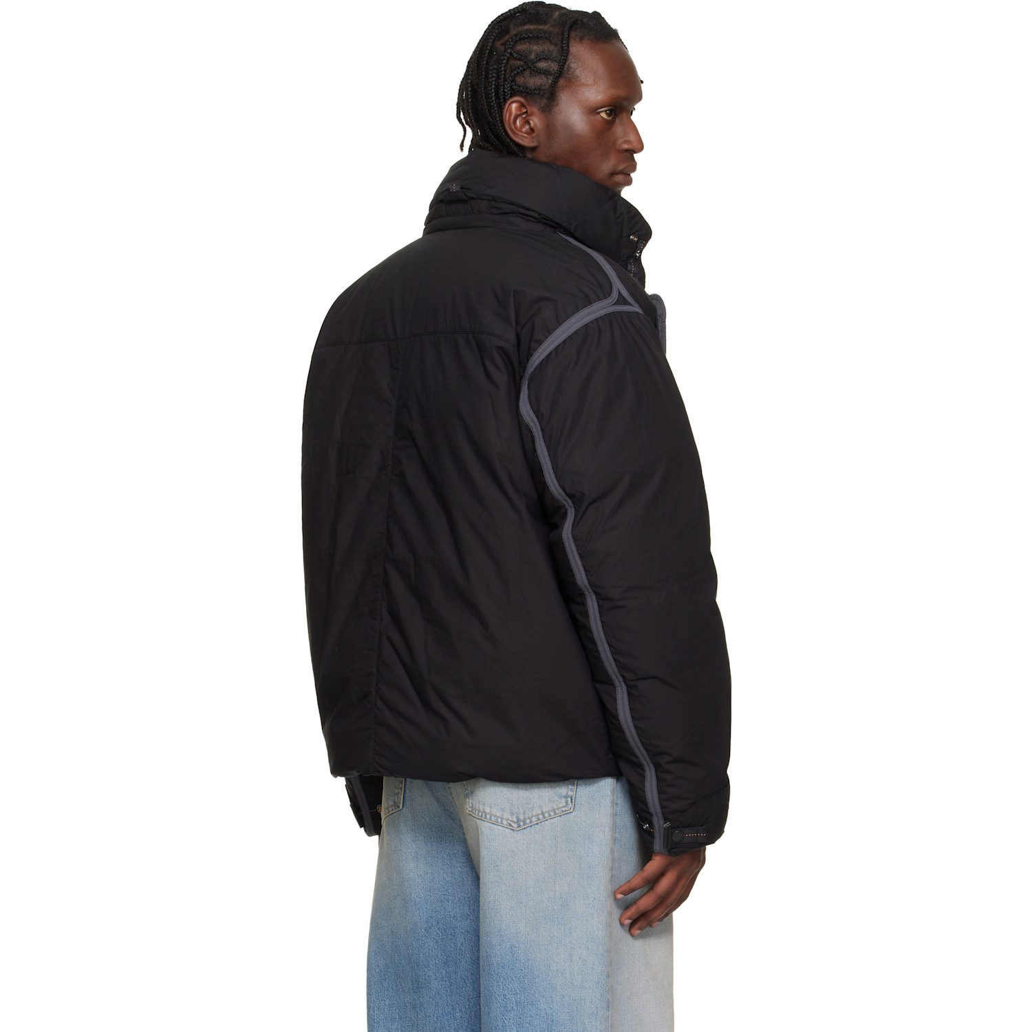  Parajumpers Black Blackburn Hooded Down Jacket 