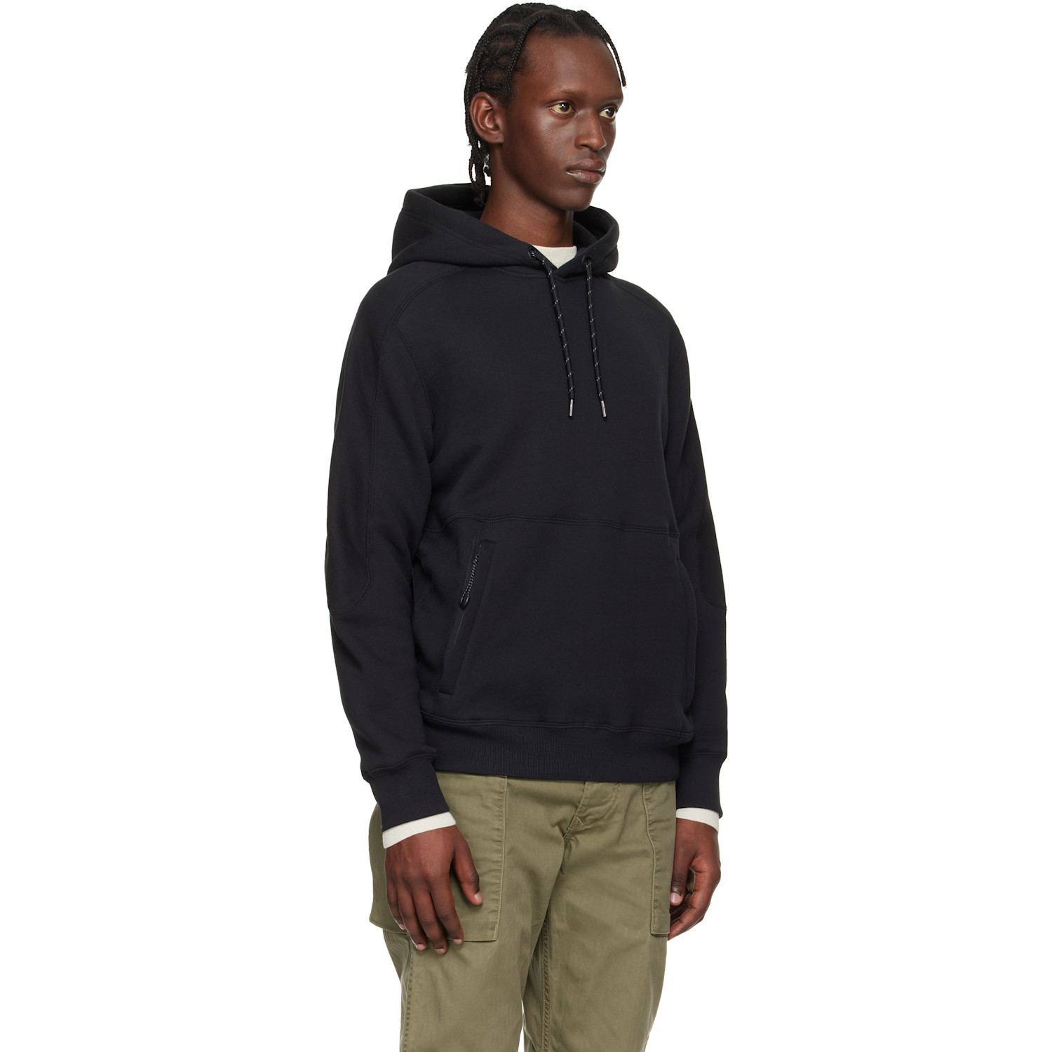  Parajumpers Black Elijah Fleece Hoodie 