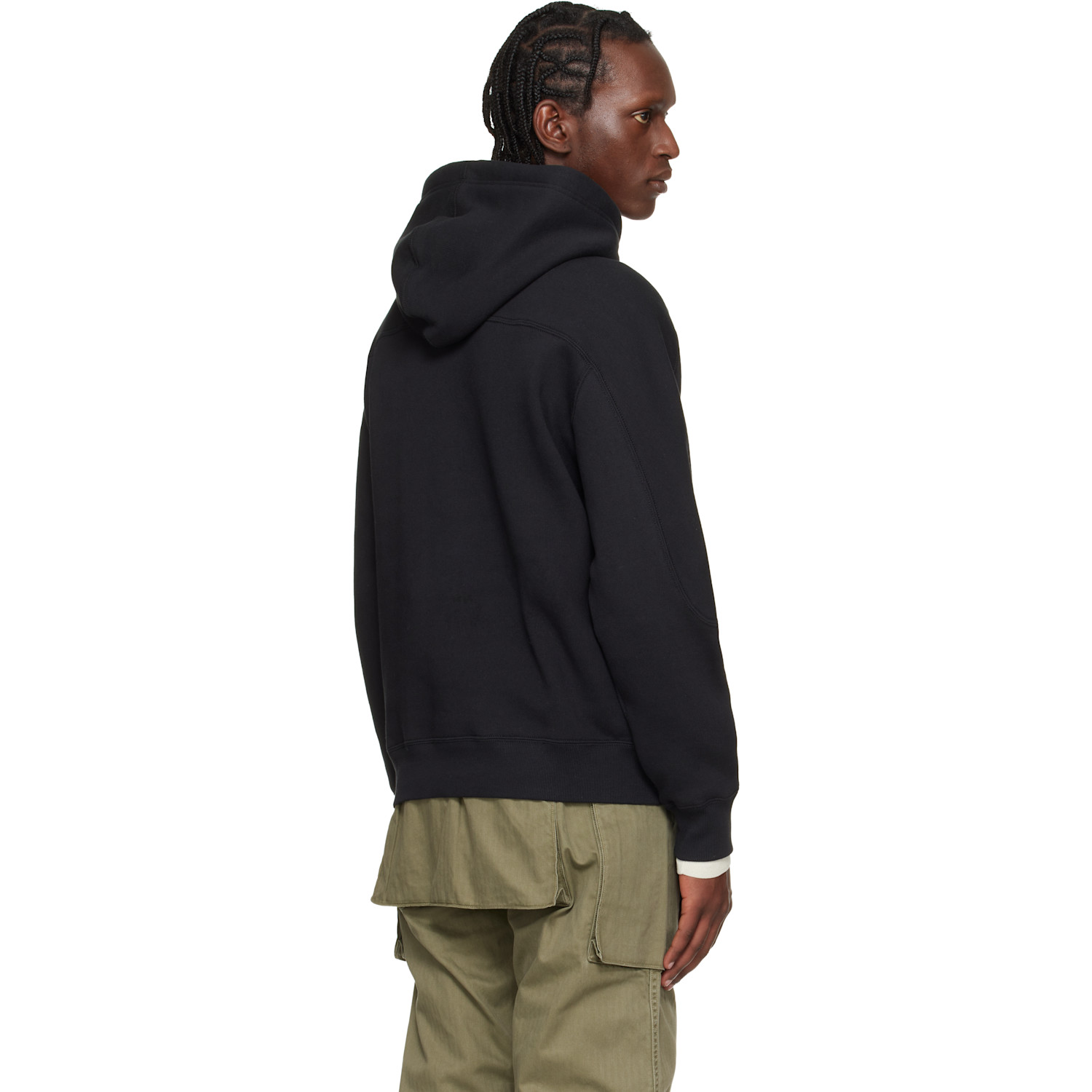  Parajumpers Black Elijah Fleece Hoodie 