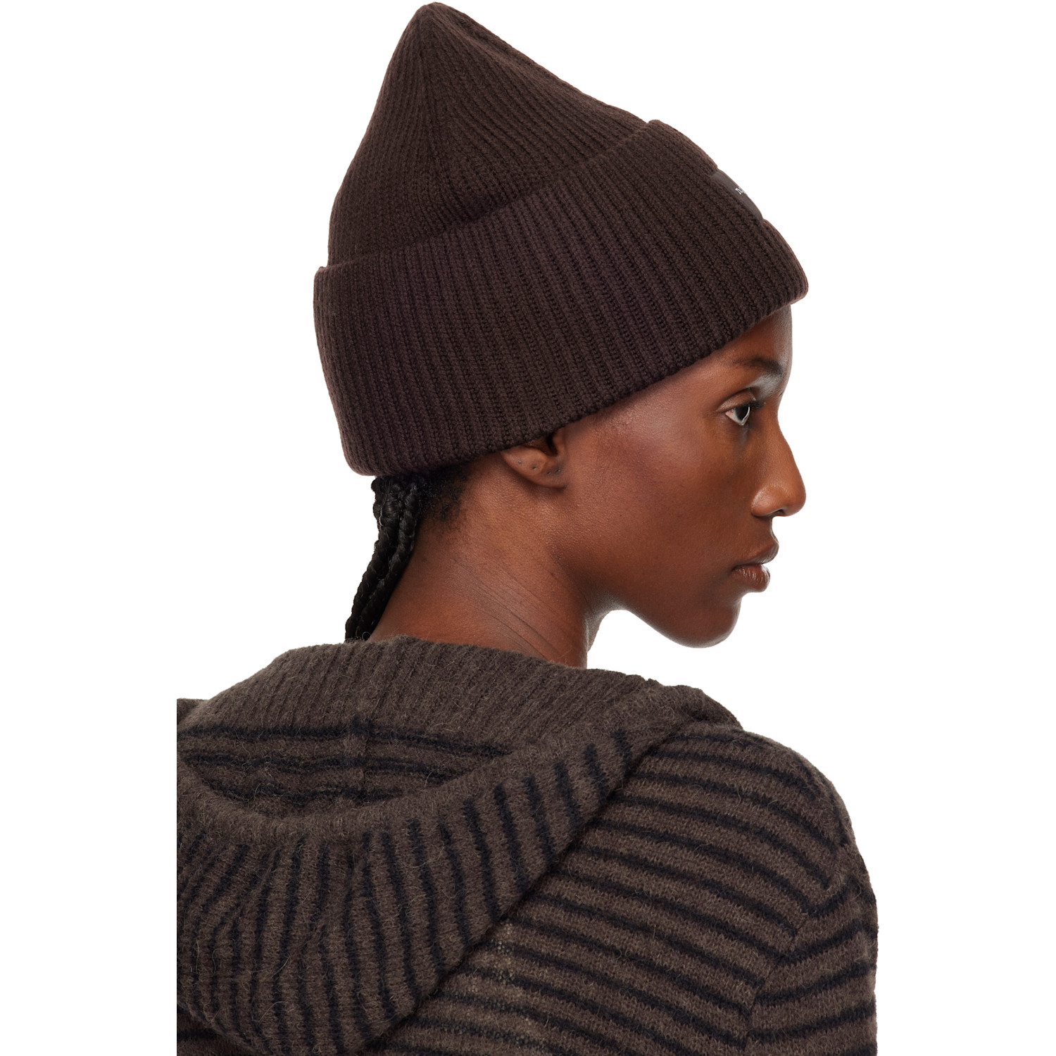  Rag & Bone Brown Blake Wool Beanie 