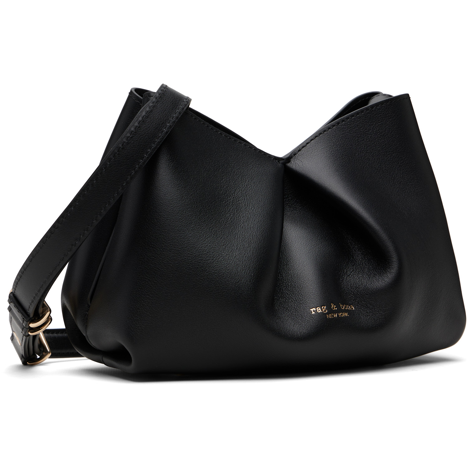  Rag & Bone Black Bloom Small Crossbody Bag 